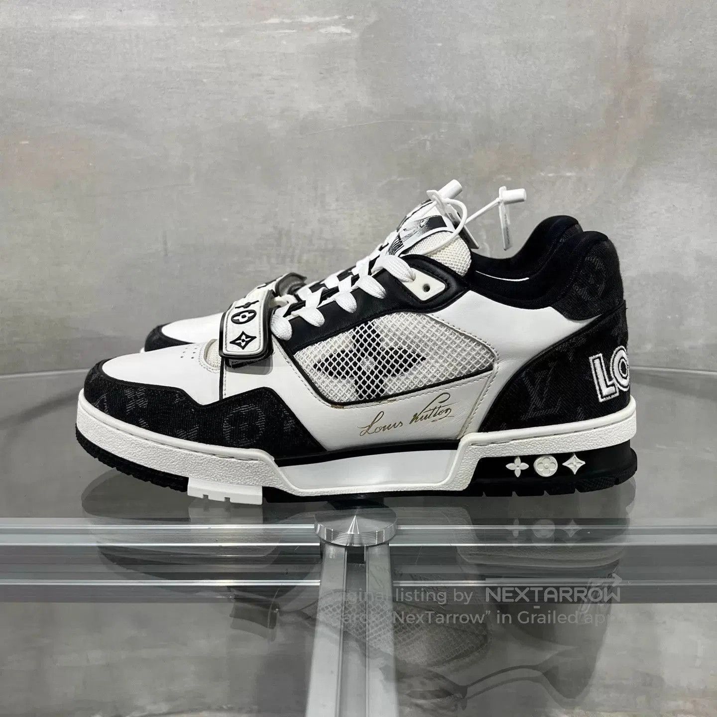 Louis Vuitton Multi Color Lowtop Sneakers Size 8.5. Size US 8.5 / EU 41-42 - 3 Thumbnail