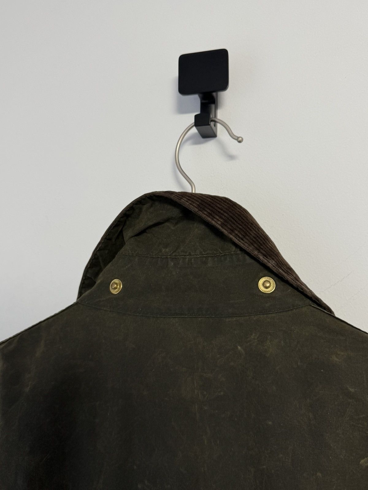 Barbour Vintage Barbour Border Waxed Cotton Mens Jacket Coat Size US XL / EU 56 / 4 - 22 Thumbnail