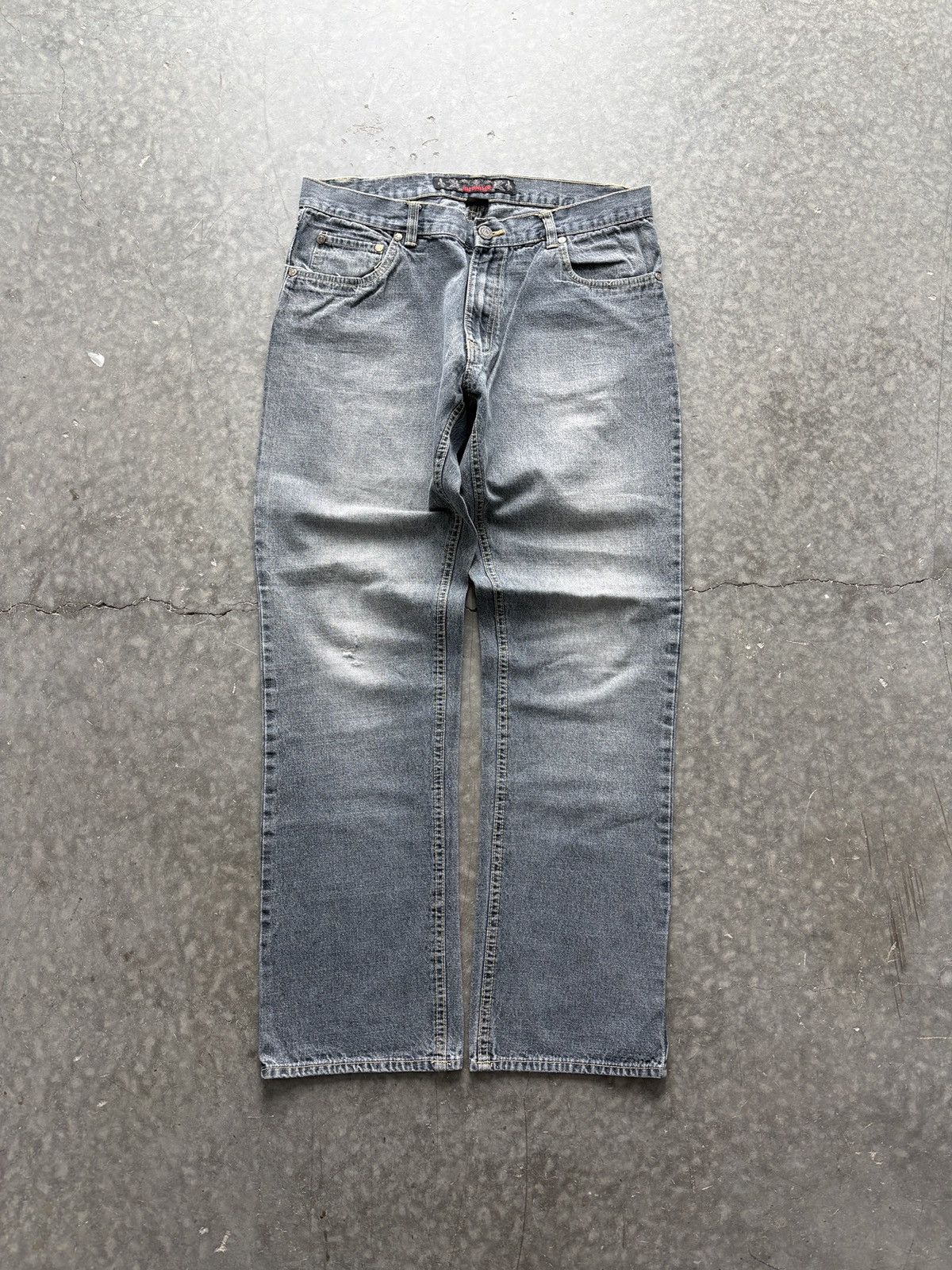 Airwalk Vintage Y2K Airwalk Denim Jeans 32x32 Blue Grey Wash Size US 32 / EU 48 - 1 Thumbnail