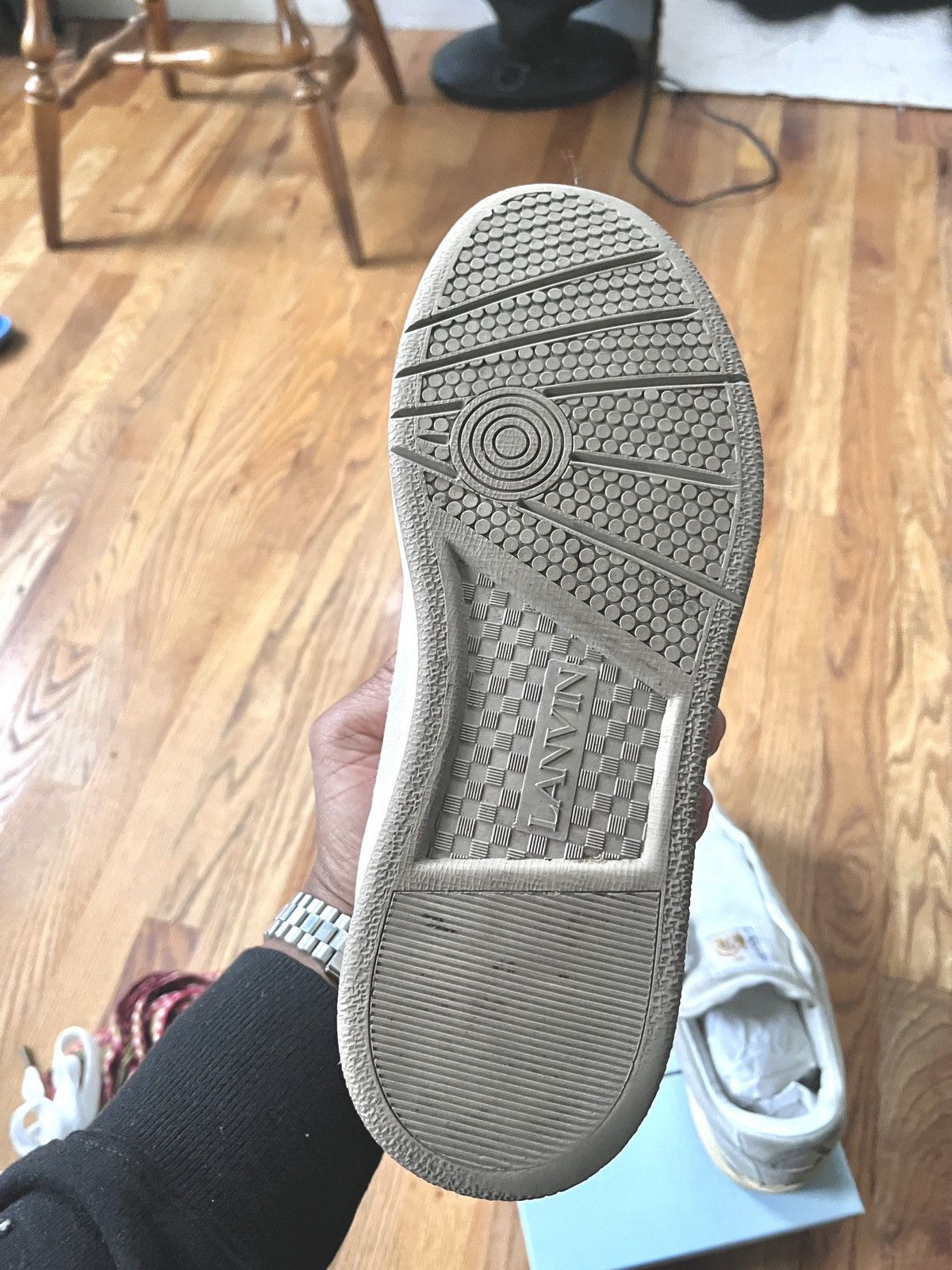 Future × Lanvin LANVIN lite curb low top sneakers Size US 10 / EU 43 - 7 Thumbnail