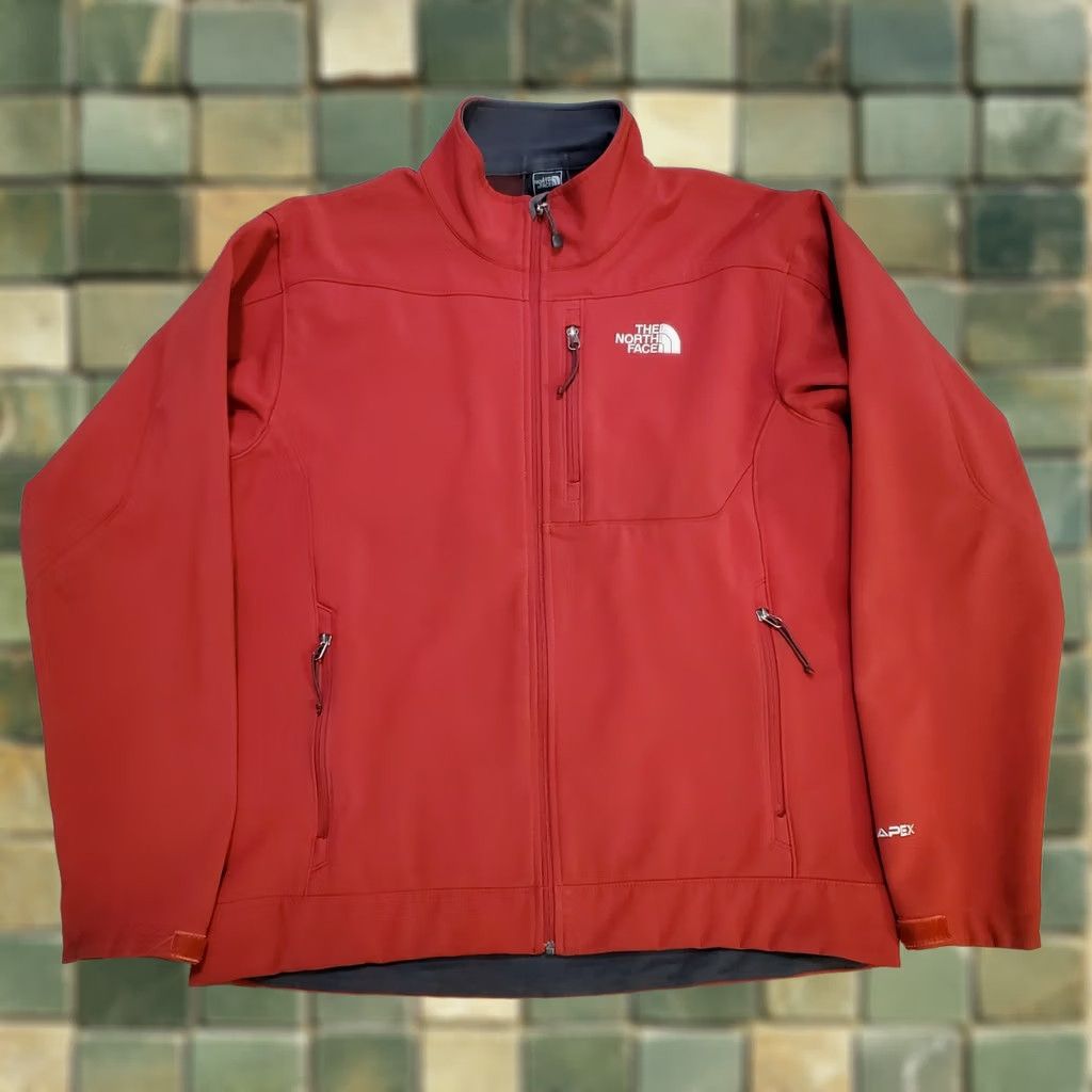 The North Face The North Face Apex Bionic Jacket Mens XL Brick Red Outdoor Gorpcore Sz Size US XL / EU 56 / 4 - 1 Thumbnail