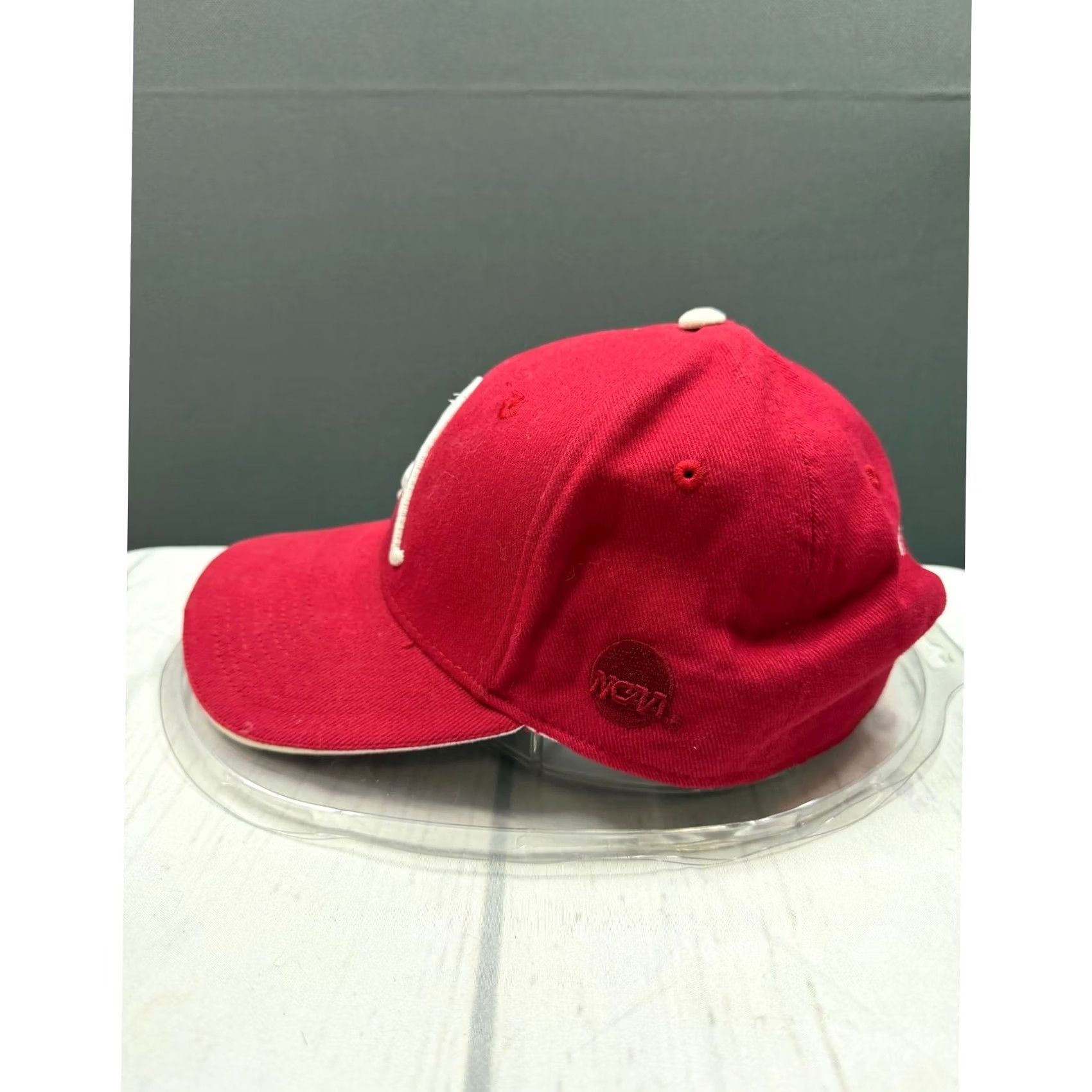 NCAA NCAA Signatures Hat Mens One Size Red Arkansas Razorbacks Adjustable Baseball Cap OSFM Size ONE SIZE - 3 Thumbnail