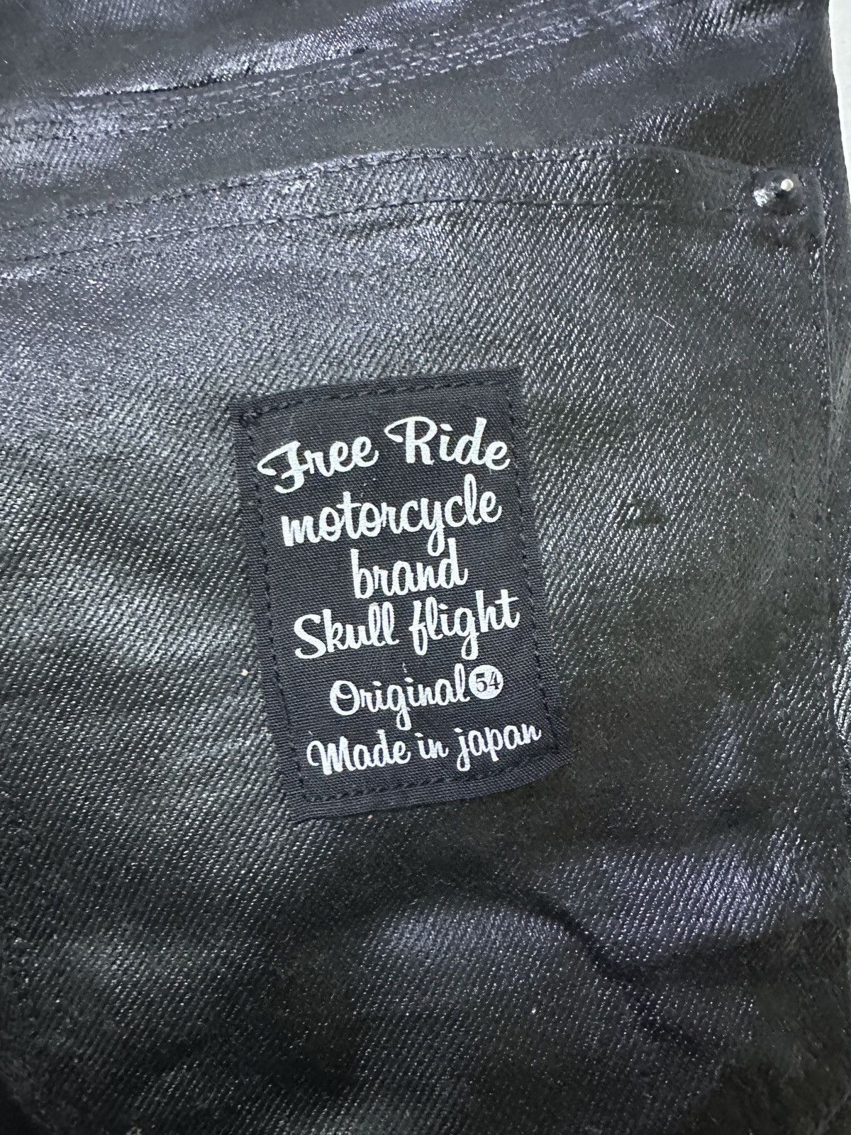 Japanese Brand Skull Flight Jeans Size US 32 / EU 48 - 11 Thumbnail