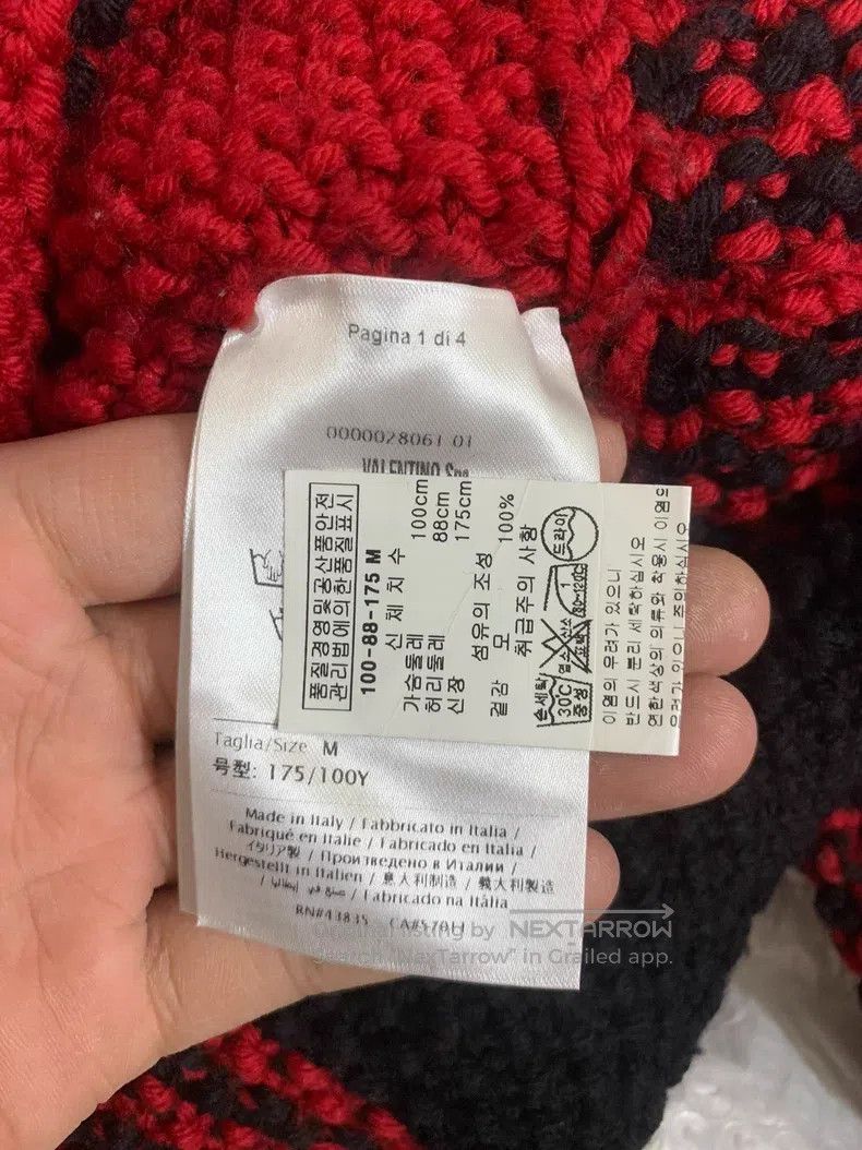 Other Valentino Black and red plaid sweater Size M / US 6-8 / IT 42-44 - 4 Thumbnail