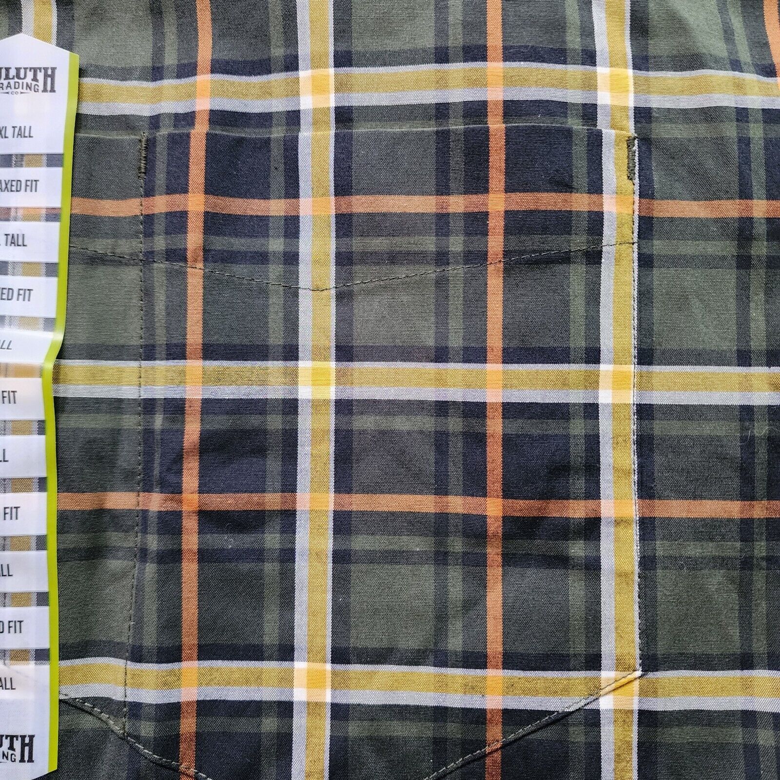 Duluth Trading Company NWT Duluth Trading Co Flannel 2XLT Plaid Untucked Button Size US XXL / EU 58 / 5 - 9 Thumbnail