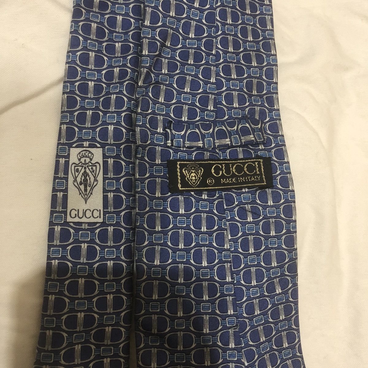Gucci Gucci Silk Made In Italy Neck Tie Size ONE SIZE - 3 Thumbnail