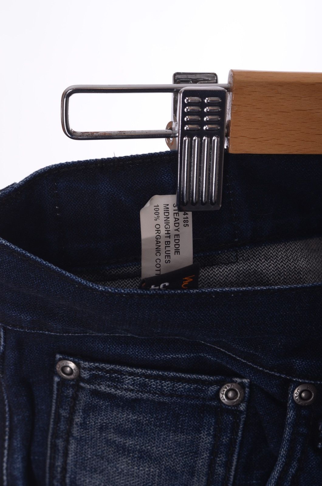 Nudie Jeans Nudie jeans denim Steady Eddie midnight blues worn size 31 Size US 31 - 5 Thumbnail