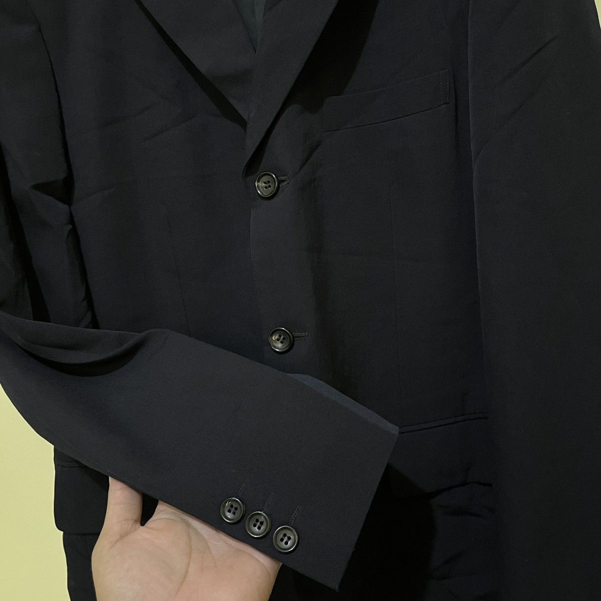 Comme des Garcons Homme COMME DES GARCONS HOMME AD2004 WOOL BLAZER Size 40R - 6 Thumbnail