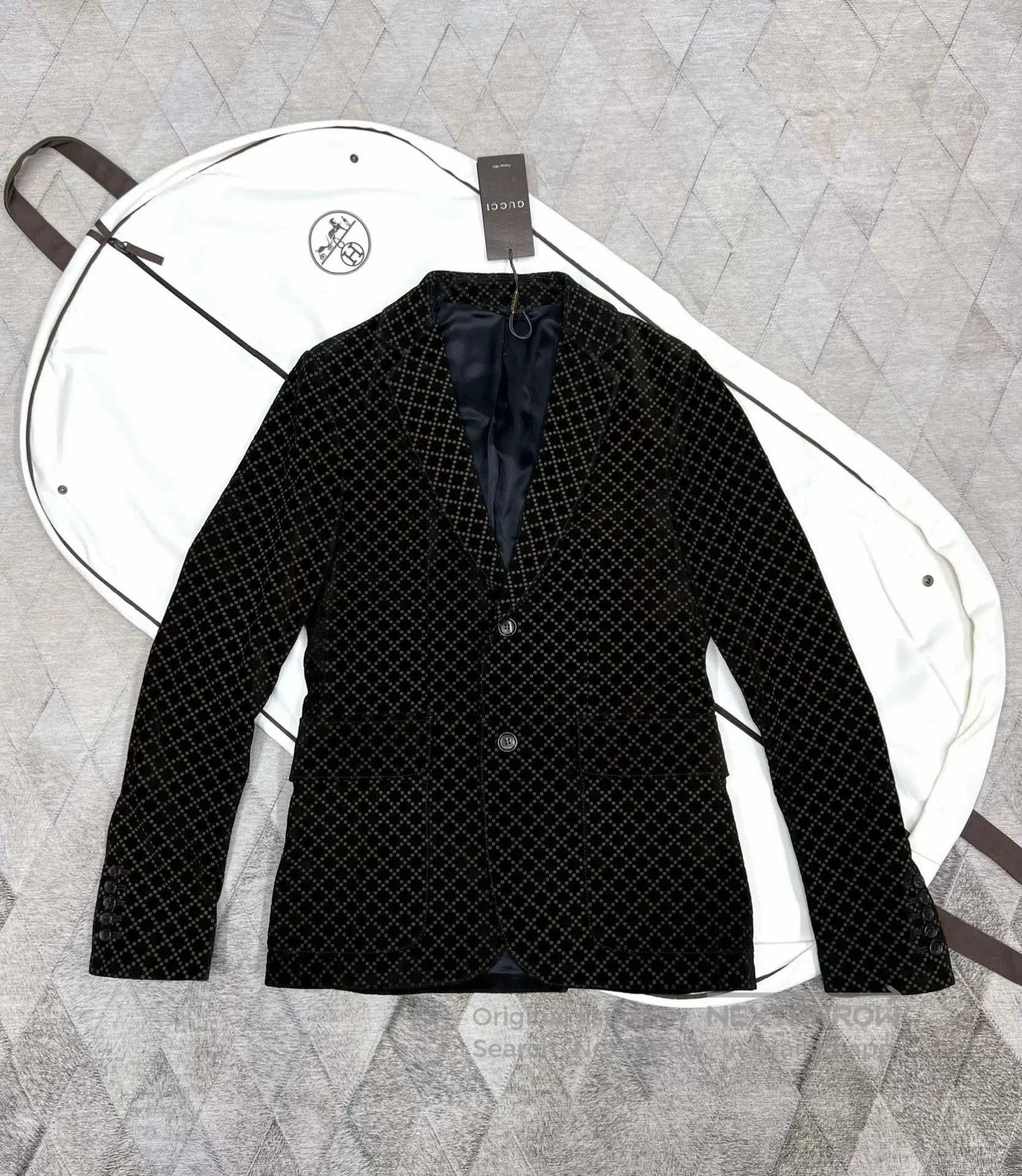 Gucci Gucci Classic GG Leather Blazer. Size US S / EU 44-46 / 1 - 1 Thumbnail