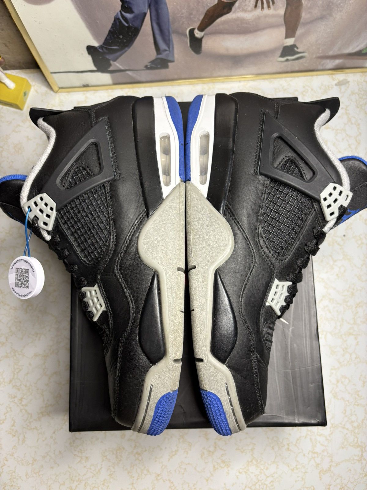 Jordan Brand Air Jordan 4 Retro Motorsports 2017 Size US 10.5 / EU 43-44 - 4 Thumbnail