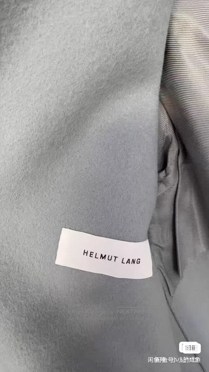 Helmut Lang Helmut Lang Cashmere Coat, Light Blue Size S / US 4 / IT 40 - 6 Thumbnail