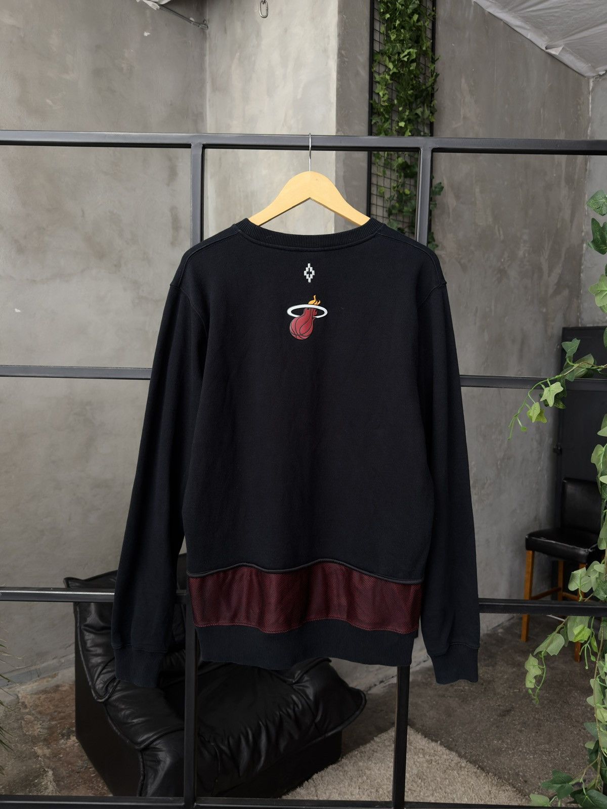 Marcelo Burlon Marcelo Burlon x NBA Miami Heat Men Sweatshirt Size US M / EU 48-50 / 2 - 13 Thumbnail