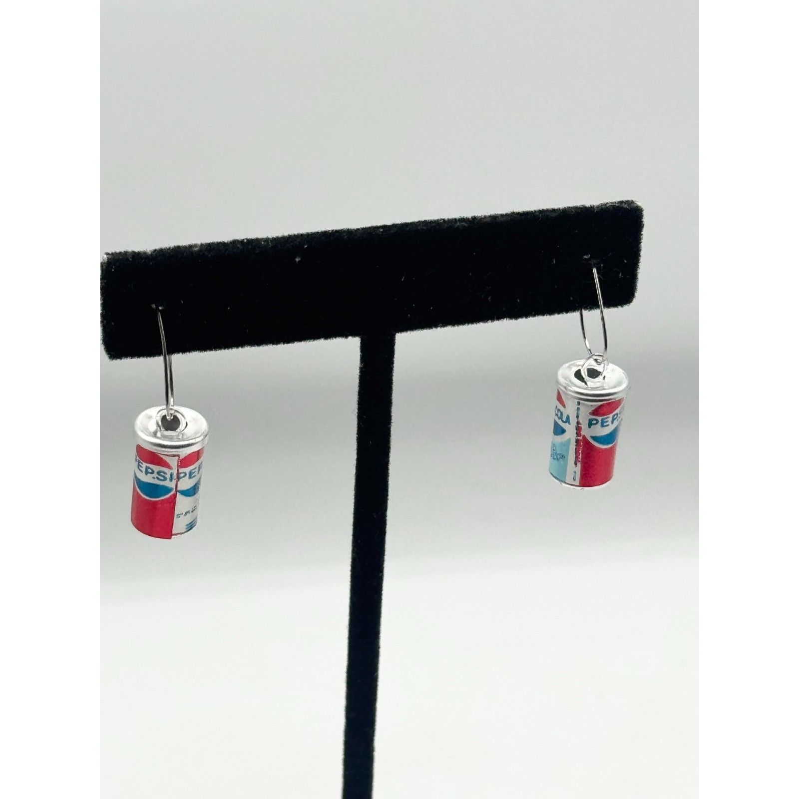 Pepsi Vintage Pepsi Cola Soda Can Dangle Earrings Size ONE SIZE - 2 Thumbnail