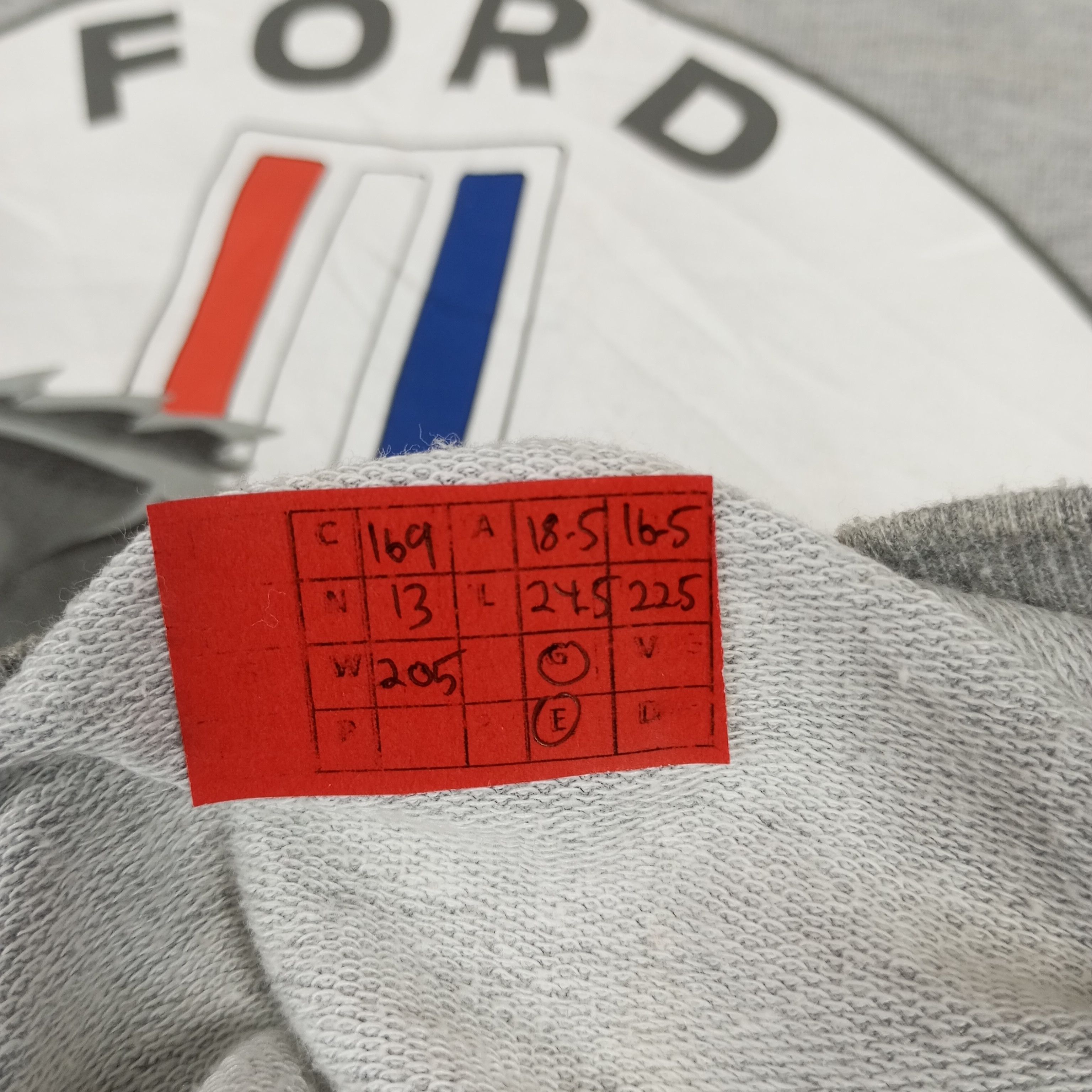 Ford × Vintage Ford Mustang Logo Design Hoodies Size US XS / EU 42 / 0 - 11 Thumbnail