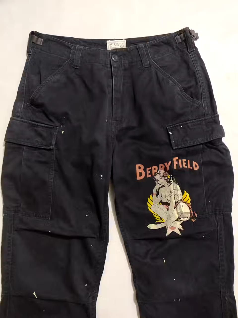 Avirex Avirex Cargo Military Berry Field Pants Size US 31 - 2 Thumbnail