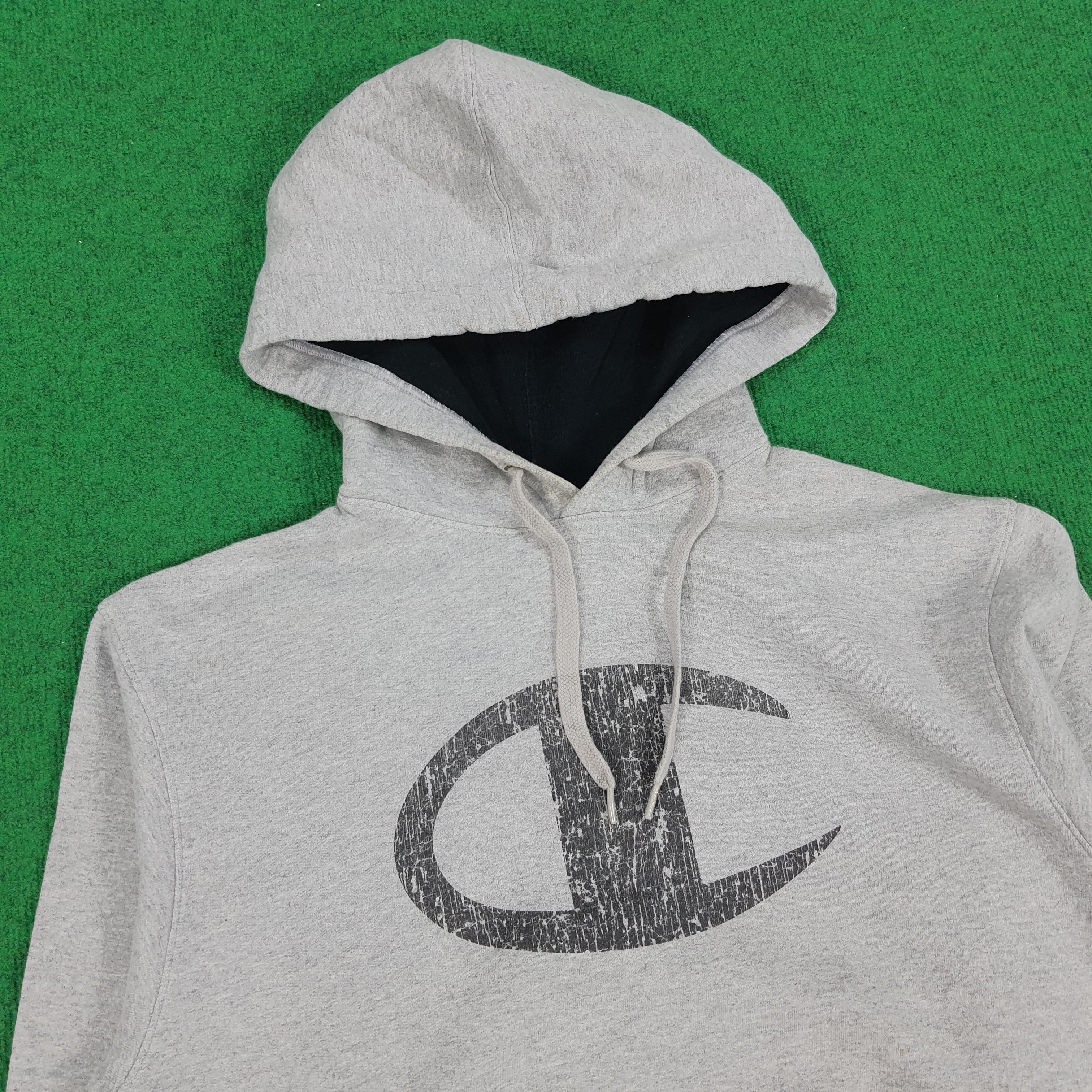 Champion × Vintage Vintage Champion Big Logo Hoodie Size US S / EU 44-46 / 1 - 2 Thumbnail