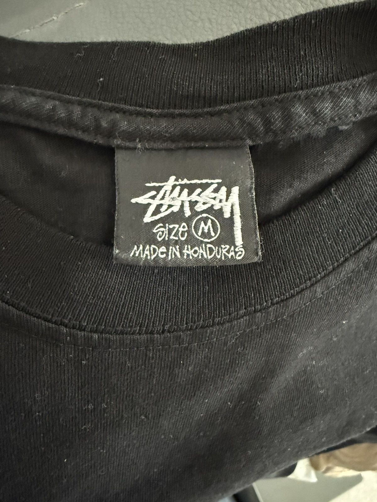 Stussy Black Stussy Kingpin Pigment Dyed Tee Size Medium Size US M / EU 48-50 / 2 - 3 Thumbnail