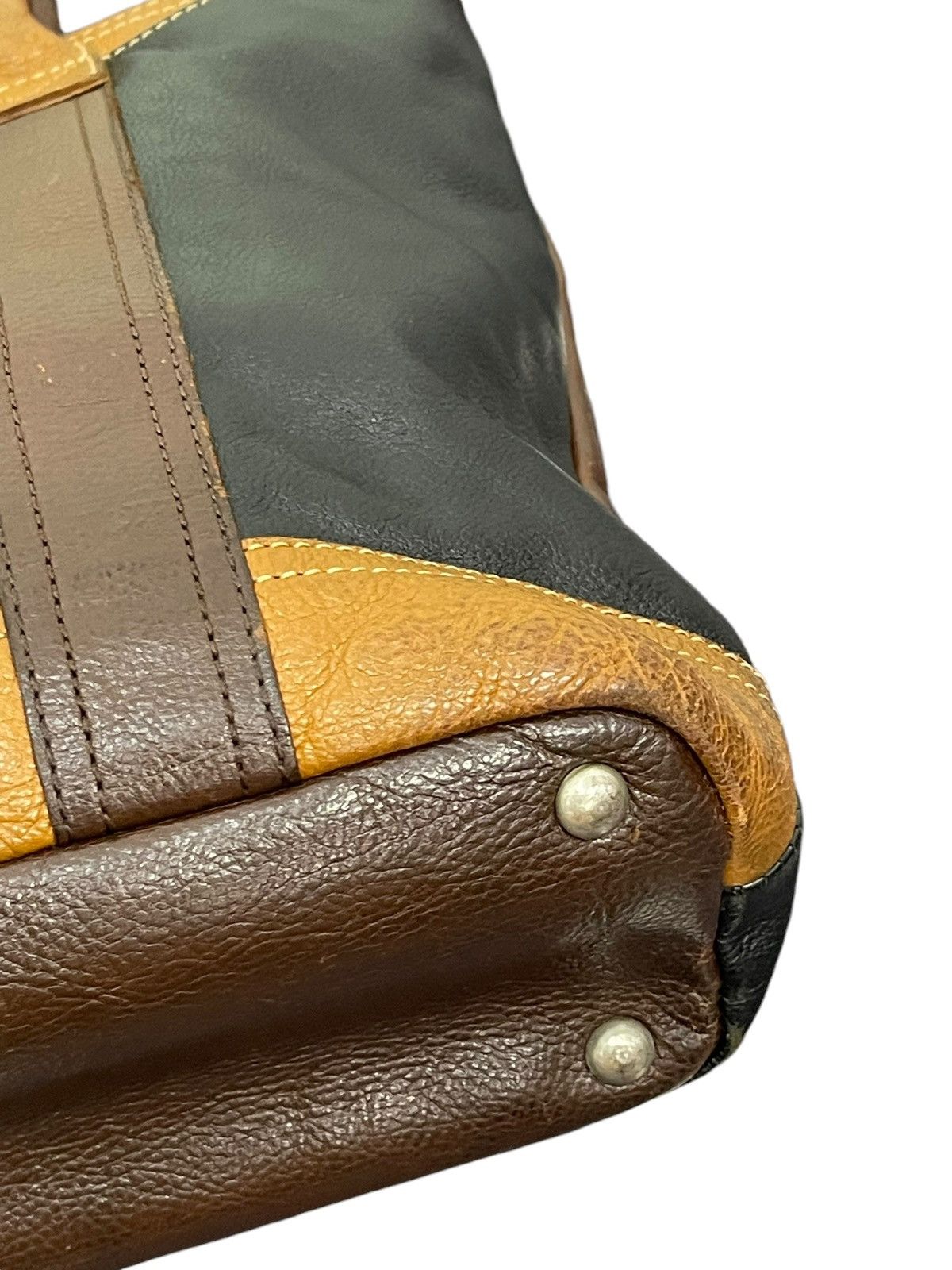 Genuine Leather Full Leather Doubles Japan Tote Shoulder Bag 4🟩 Size ONE SIZE - 8 Thumbnail