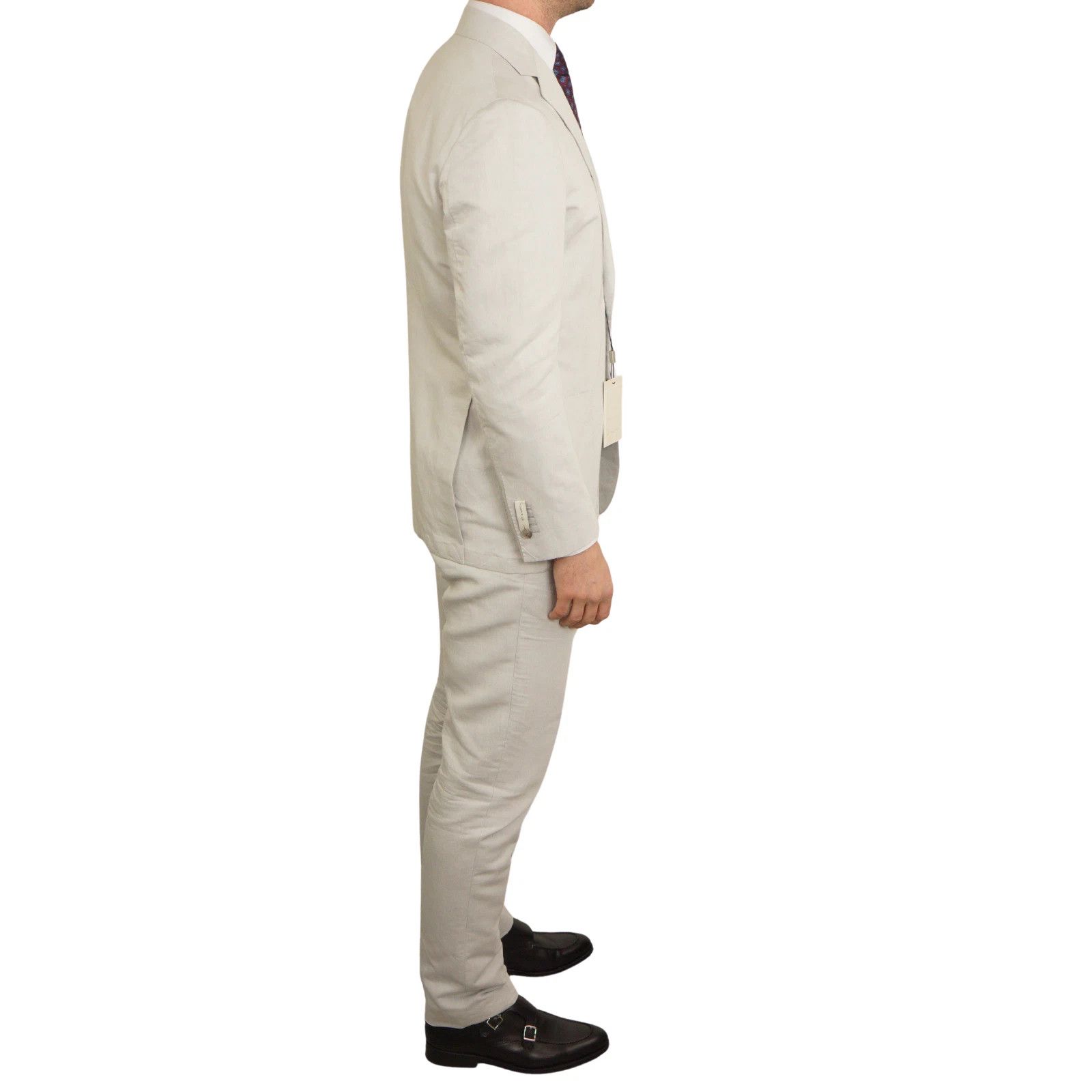 Suitsupply Men Suitsupply Suit Havana Patch Half Lined Cotton US42S Size 42S - 2 Thumbnail