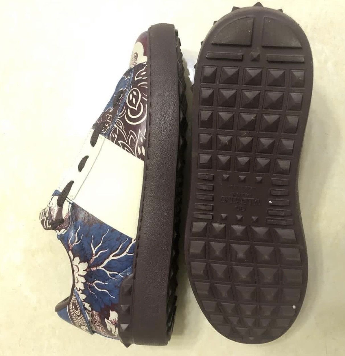 Valentino Valentino limited edition sneakers in chocolate white Size US 8 / IT 38 - 4 Thumbnail