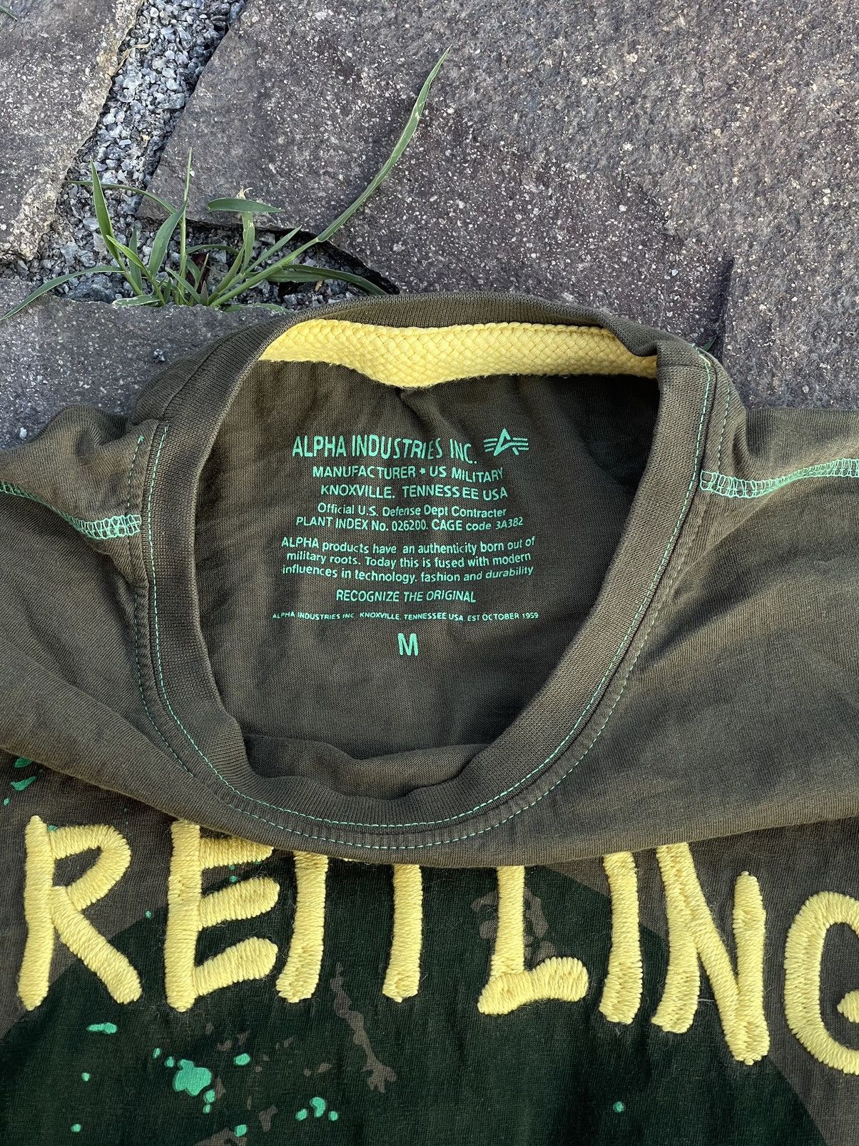 Alpha Industries Alpha Industries x Breitling rocket Monroe t-shirt tee Size US M / EU 48-50 / 2 - 5 Thumbnail