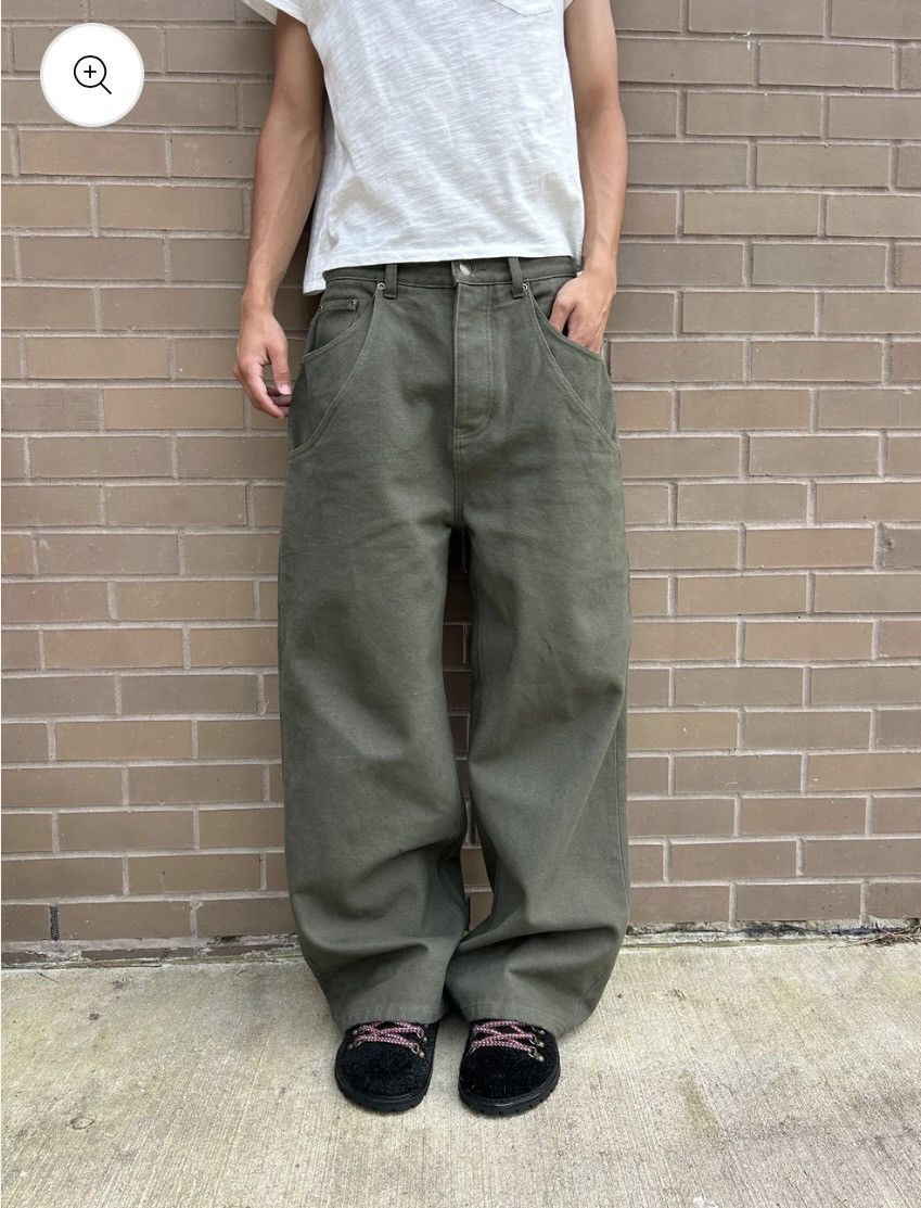 Vintage Canvas baggy pant Size US 35 - 1 Thumbnail