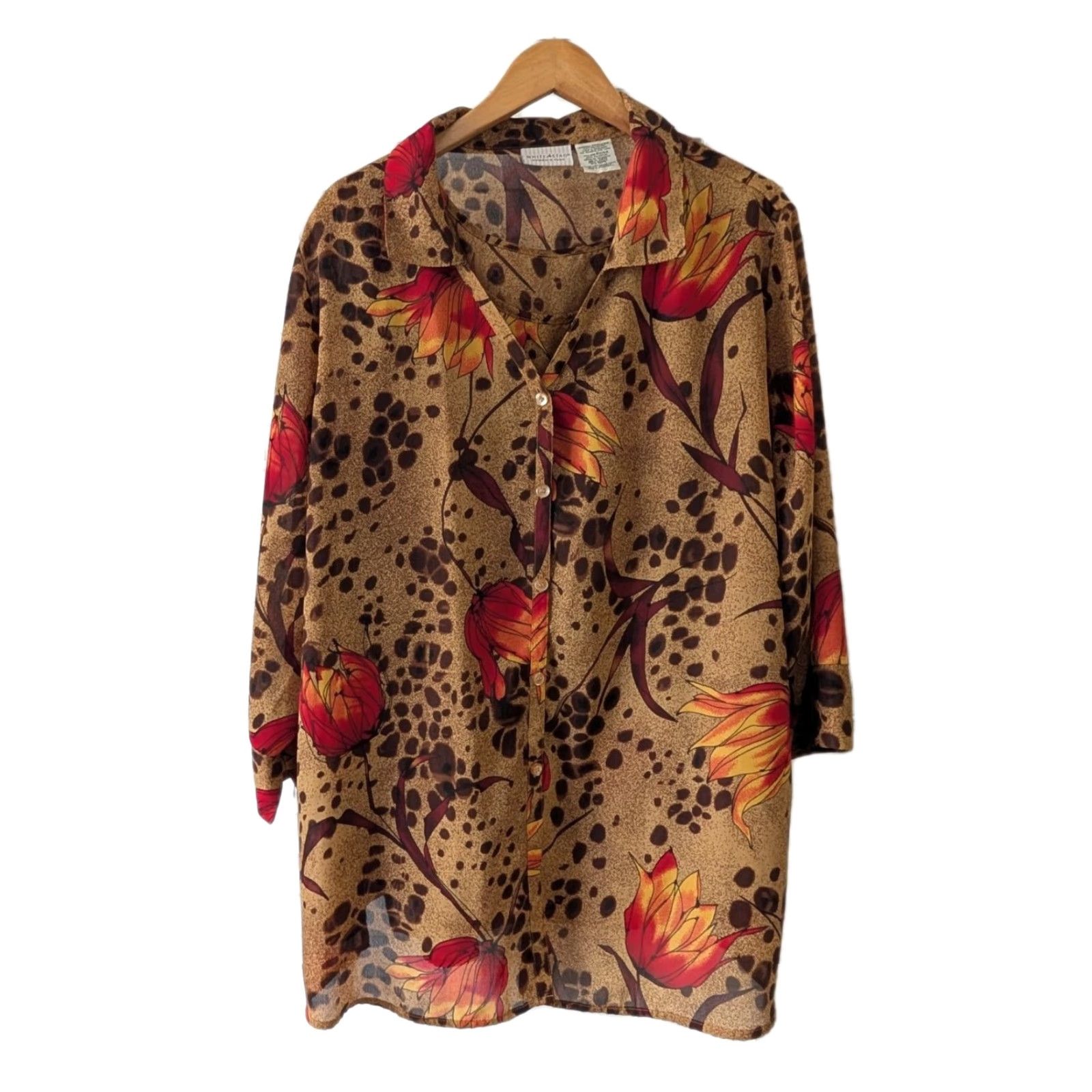 Vintage VINTAGE No? Size 3XL / US 20-22 - 2 Thumbnail