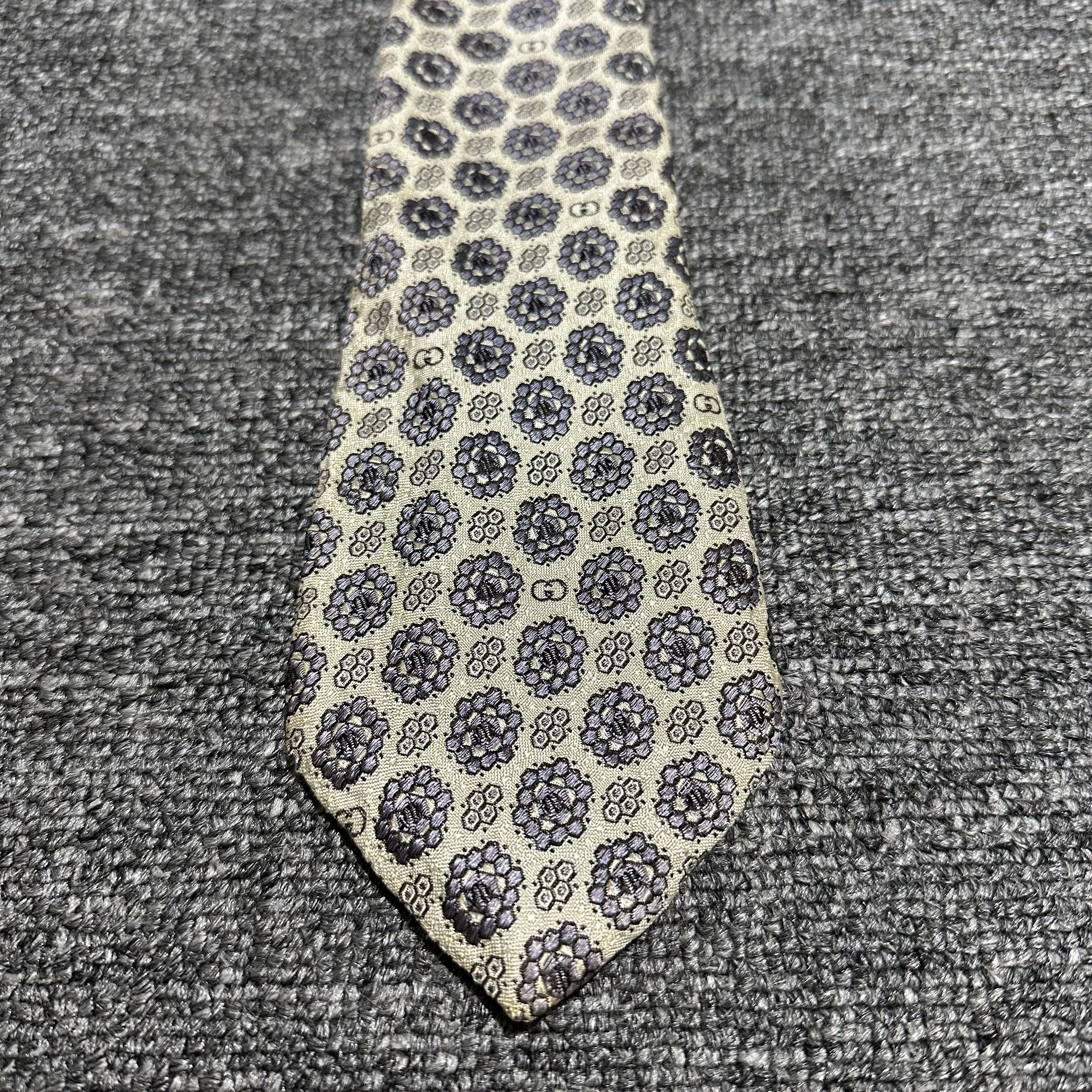 Gucci Gucci Silk Tie Size ONE SIZE - 2 Thumbnail
