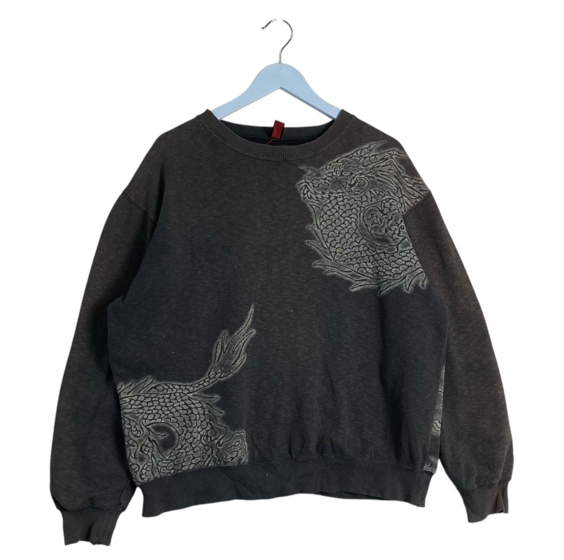 Designer × Vintage Vintage Japanese Brand × Hit her grass sweatshirt vintage Size US XL / EU 56 / 4 - 3 Thumbnail
