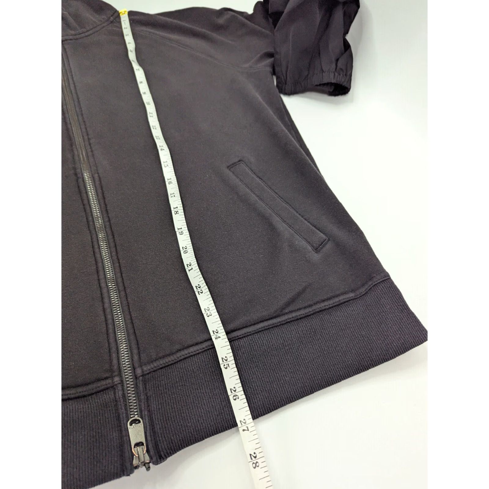 Athleta ATHLETA On My Way Triumph Hoodie Jacket Full-Zip in Black Size Medium 798347 Size M / US 6-8 / IT 42-44 - 4 Thumbnail