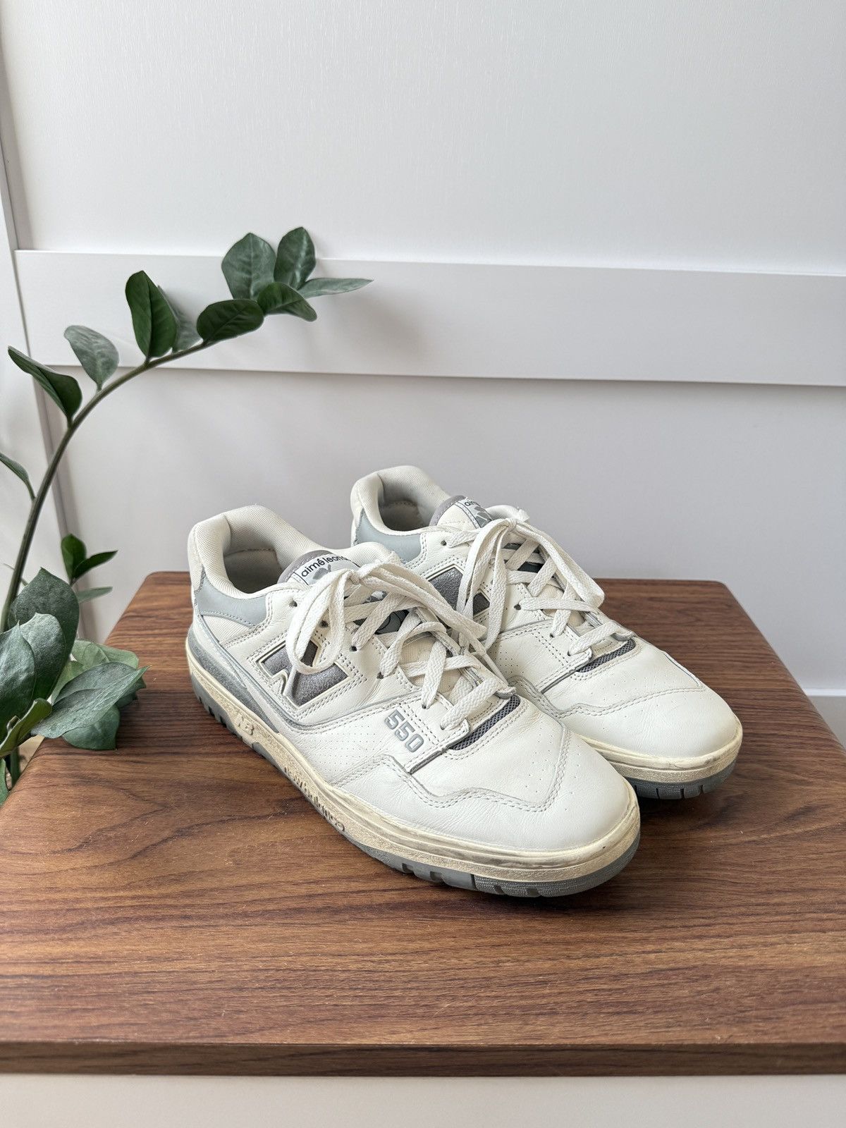 Aime Leon Dore × New Balance ALD White/Grey 550s Size US 9.5 / EU 42-43 - 1 Thumbnail