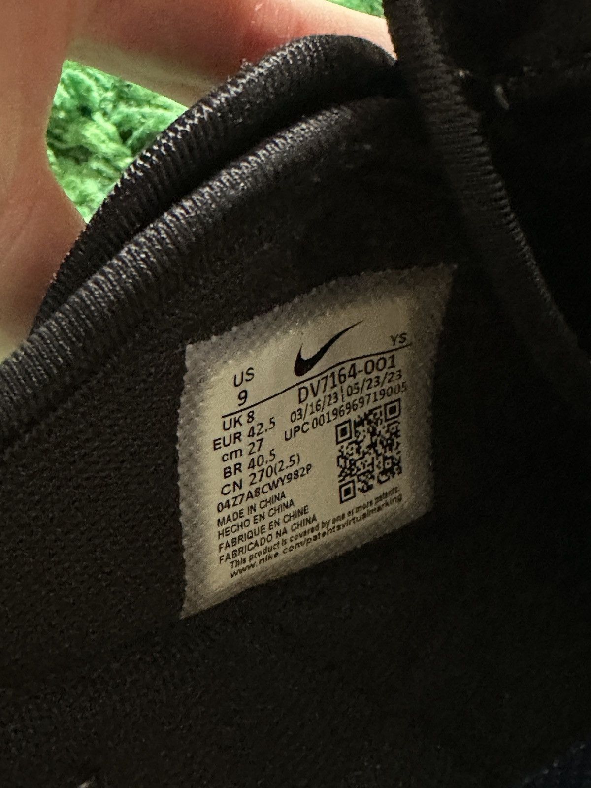 Cactus Plant Flea Market × Nike Nike CPFM Air Flea 2 Black Alabaster Size US 9 / EU 42 - 6 Thumbnail