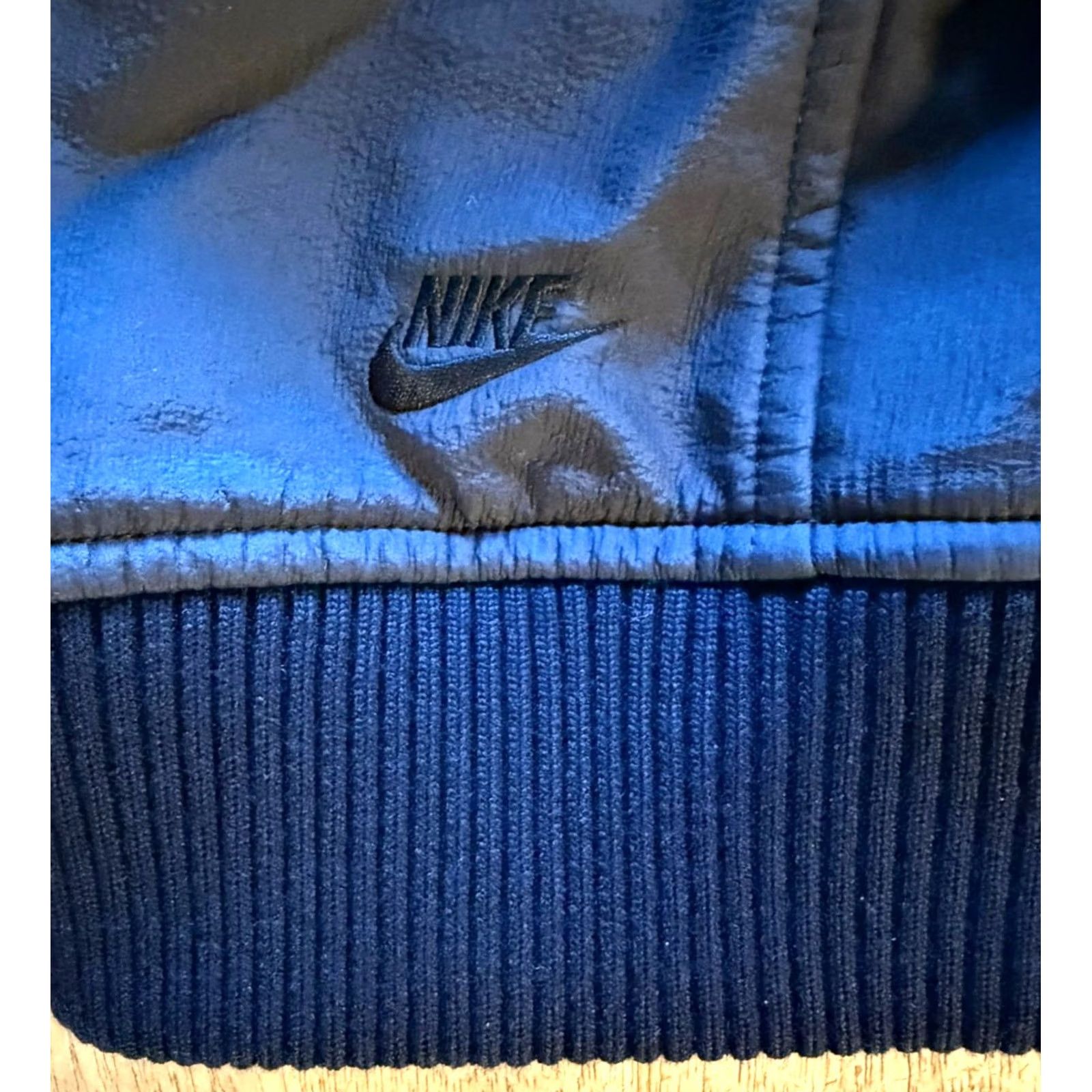 Nike Nike Bomber Jacket Charcoal/Black L Men Soft Shell Made in Italy Vintage? Size US L / EU 52-54 / 3 - 4 Thumbnail