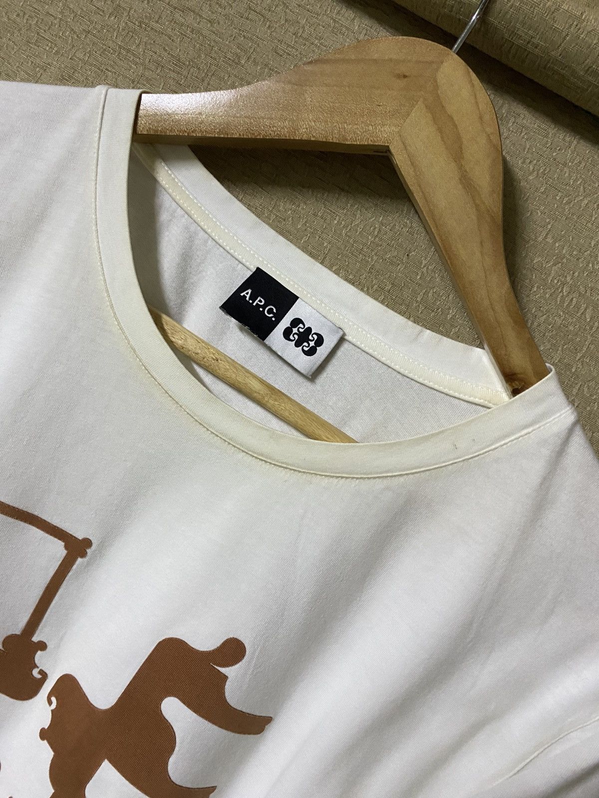 A.P.C. × Japanese Brand A.P.C x M/M Paris Art Tshirt Size US M / EU 48-50 / 2 - 5 Thumbnail