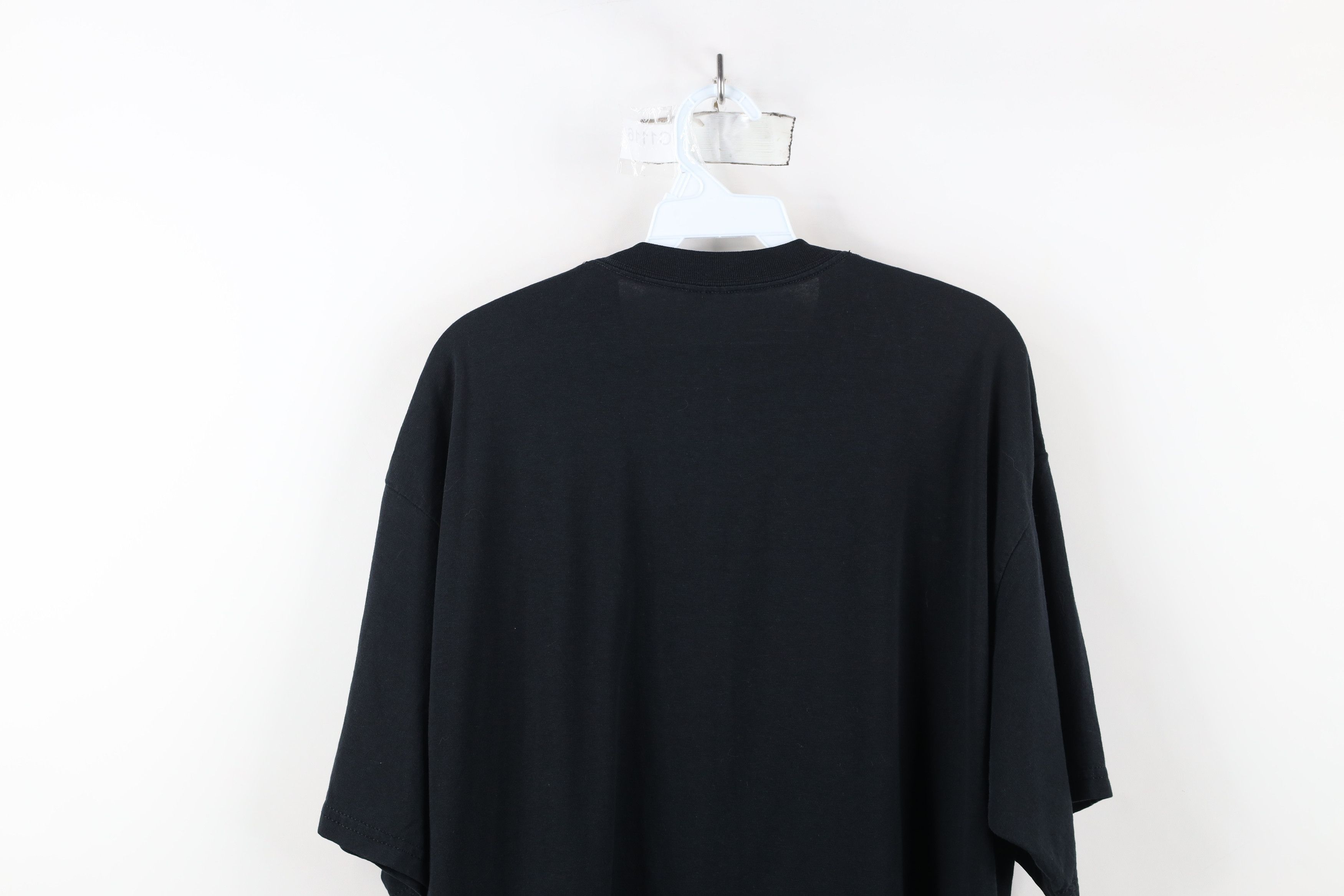 Vintage Vintage 90s Streetwear Short Sleeve T-Shirt Black Cotton Size US L / EU 52-54 / 3 - 11 Thumbnail
