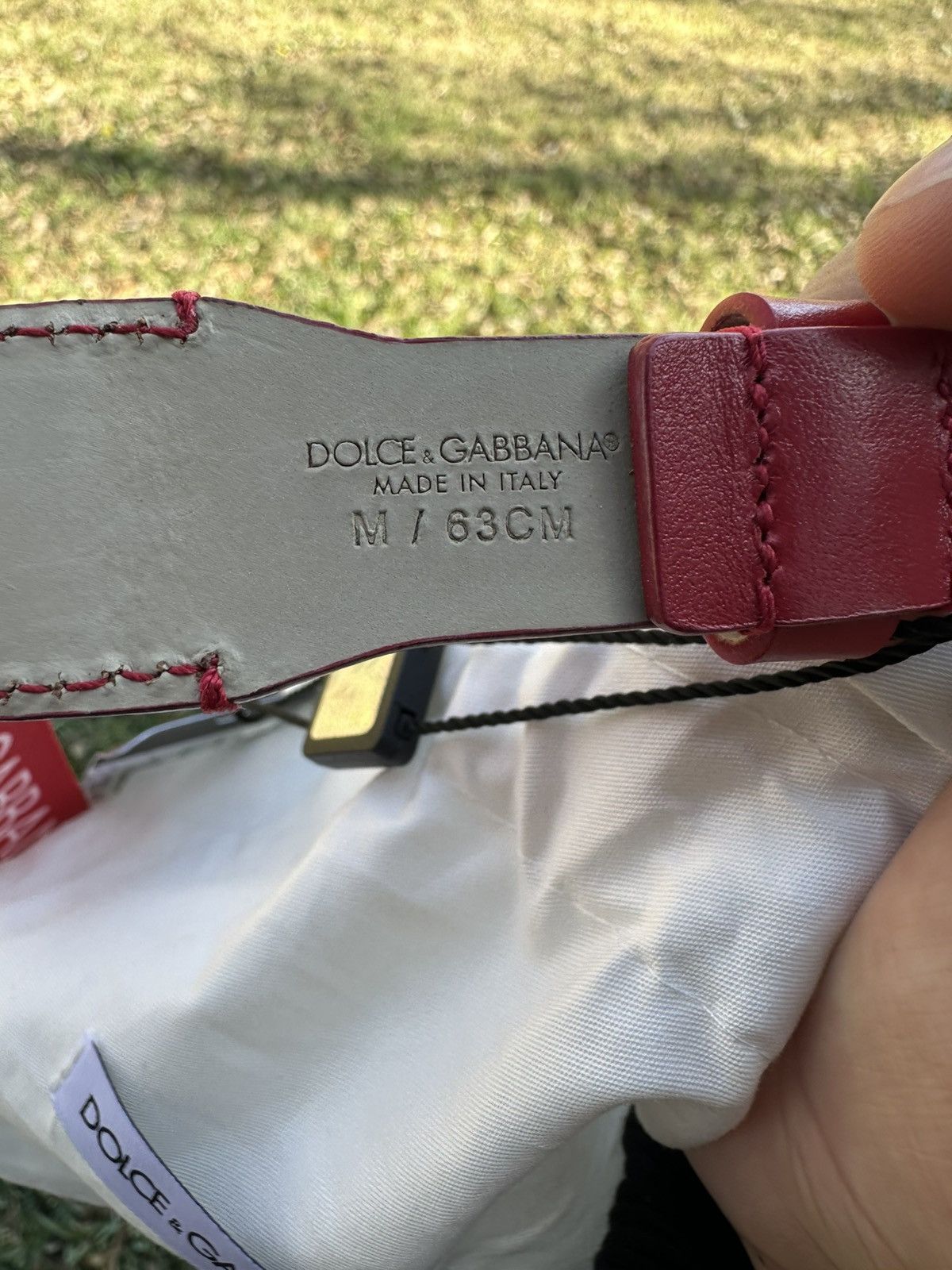 Dolce & Gabbana Dolce & Gabbana Monogram Belt Size ONE SIZE - 6 Thumbnail