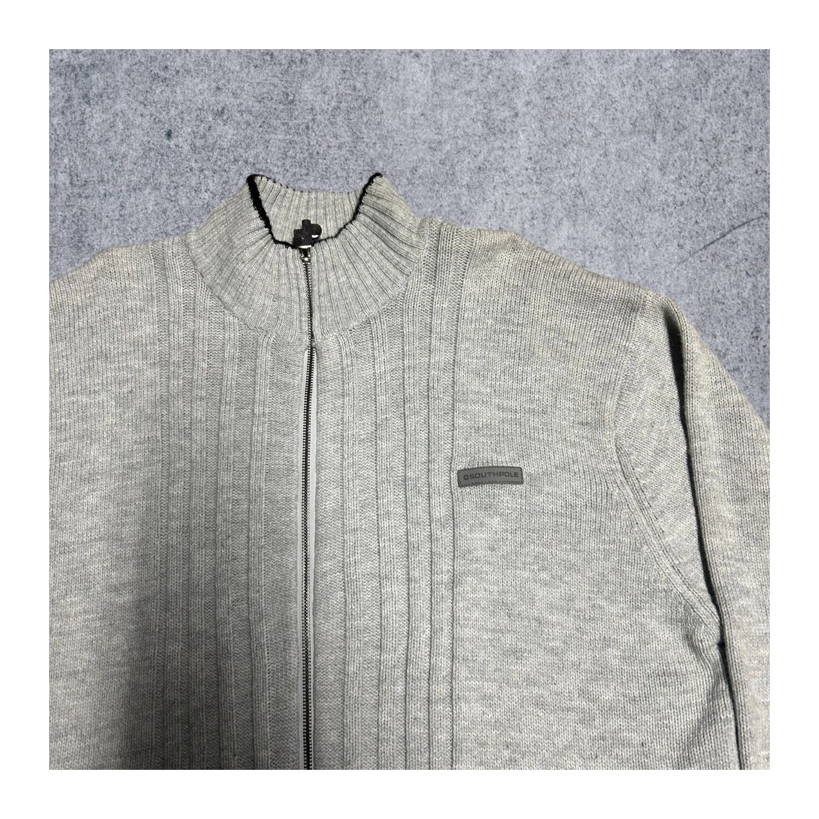 Southpole Vintage Southpole Streetwear Sweatshirt Y2K Grey 2XL Size US XXL / EU 58 / 5 - 1 Thumbnail