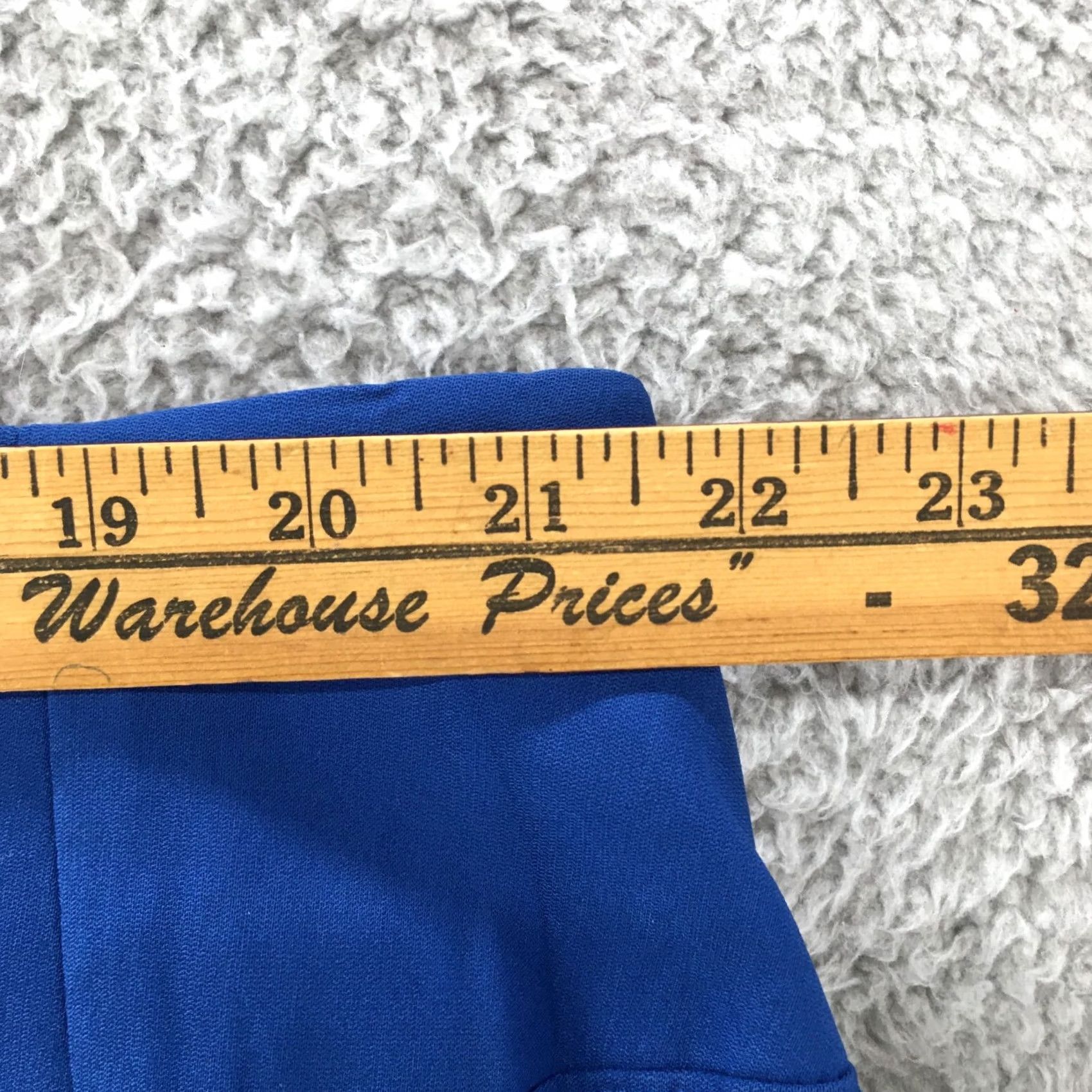 Worthington Worthington Skinny Pants Womens 26W Blue Solid Rayon Blend High Rise Casual NWT Size 26" / US 2 / IT 38 - 3 Thumbnail