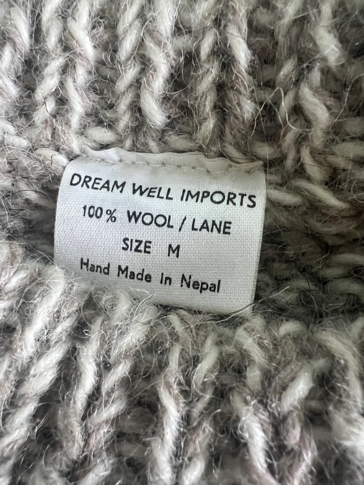 Vintage Rare Vintage 80’s Hand Knit Yin Yang Sweater Made In Nepal M Size US M / EU 48-50 / 2 - 5 Thumbnail