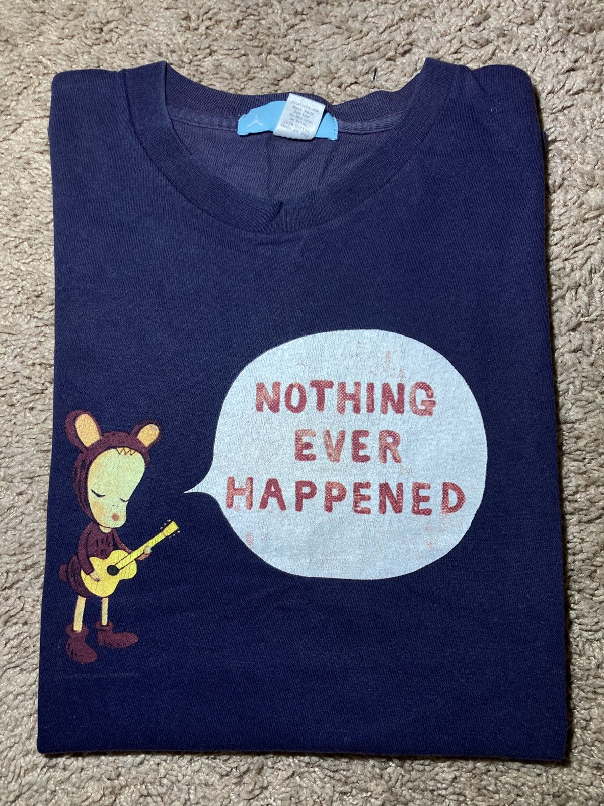Takashi Murakami 2000 Yoshitomo Nara Artwork Painting Vintage Shirt Art 90s Size US M / EU 48-50 / 2 - 1 Thumbnail