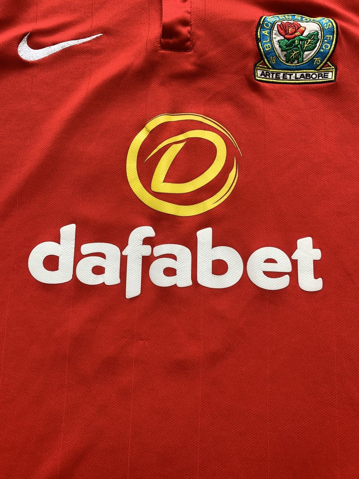Nike 🔥NIKE BLACKBURN ROVERS 2015/16 AWAY SOCCER JERSEY SHIRT #8 Size US L / EU 52-54 / 3 - 4 Thumbnail