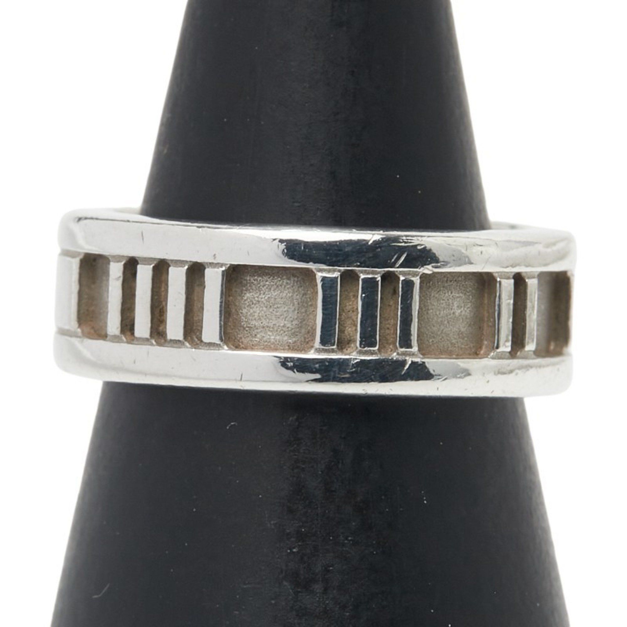 Tiffany & Co. Atlas Ring SV925 Silver Women's