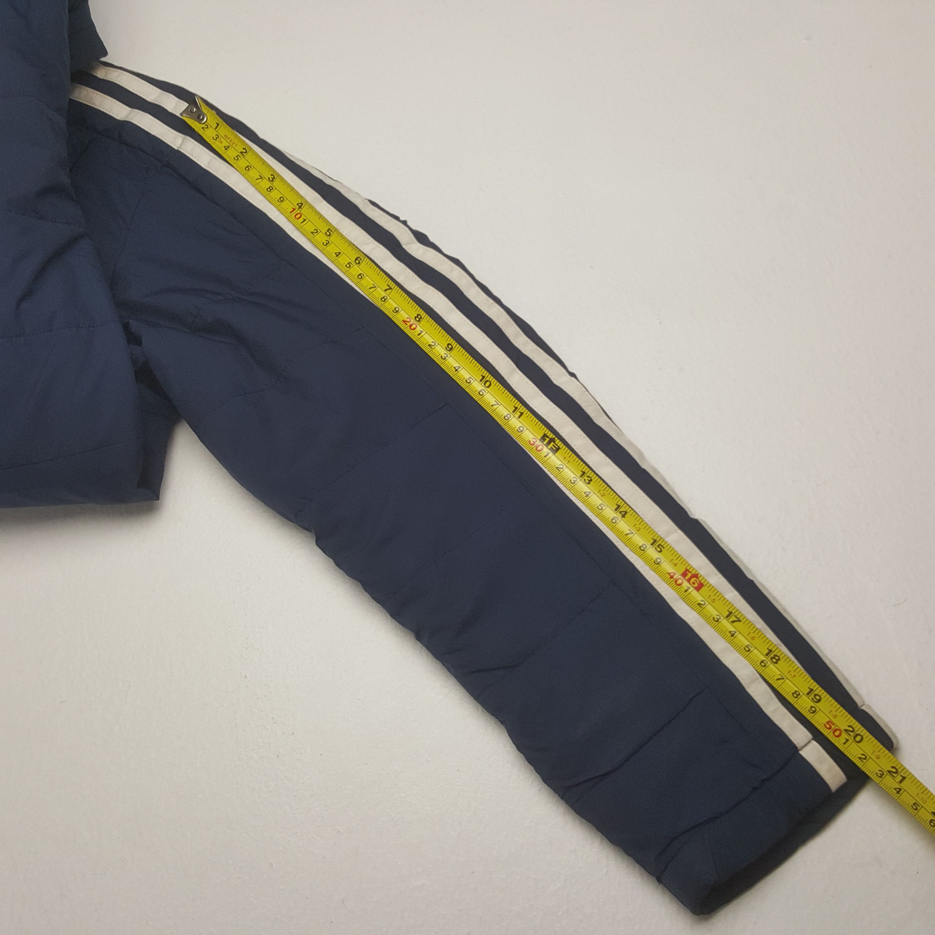 Adidas Vintage Adidas Puffer Long Jacket With Hoodie Size US S / EU 44-46 / 1 - 7 Thumbnail
