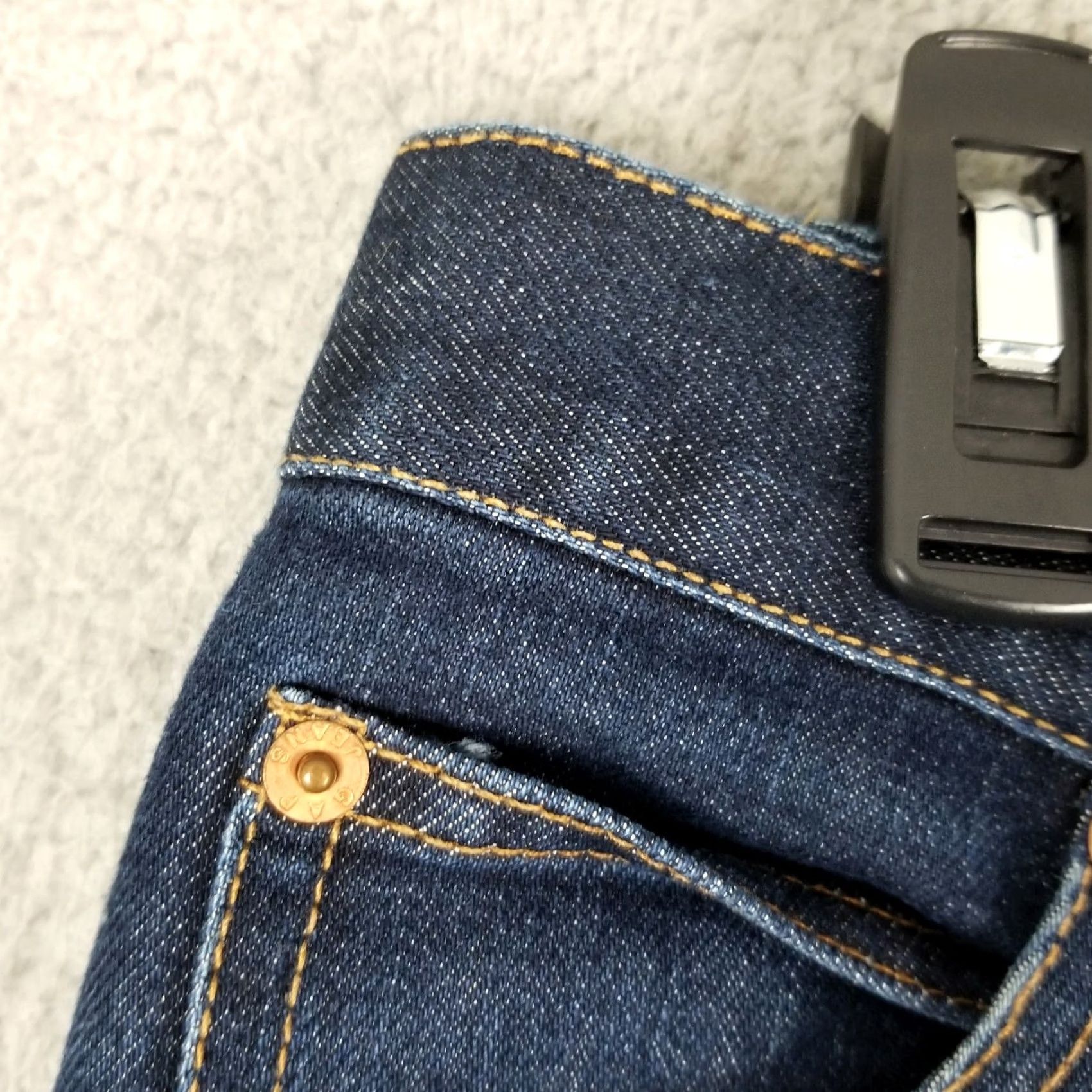 Gap Vintage Gap Jeans Women’s 8 Boot Cut Dark Wash Denim Mid-Rise 90s Women Size 30" / US 8 / IT 44 - 5 Thumbnail