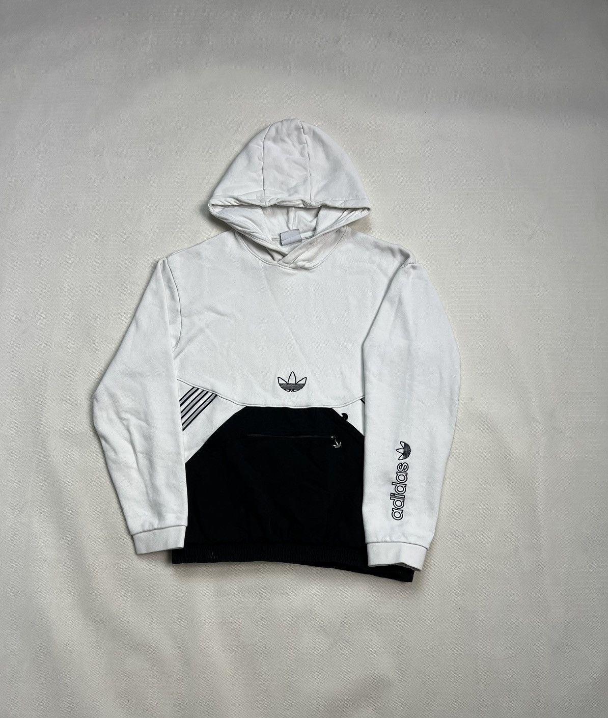 Adidas Hoodie Adidas Archive Mixed Center Logo Size US S / EU 44-46 / 1 - 1 Thumbnail