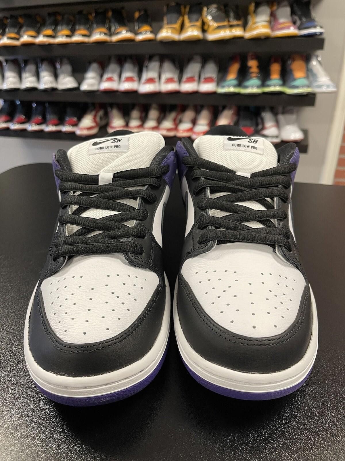 Nike Size 11.5 - Nike Dunk SB Low Court Purple BQ6817 500 Size US 11.5 / EU 44-45 - 2 Thumbnail