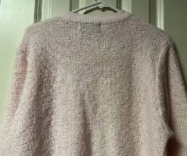 Vintage Beautiful Vintage women’s Pink Cardigan sweater Large Size L / US 10 / IT 46 - 6 Thumbnail