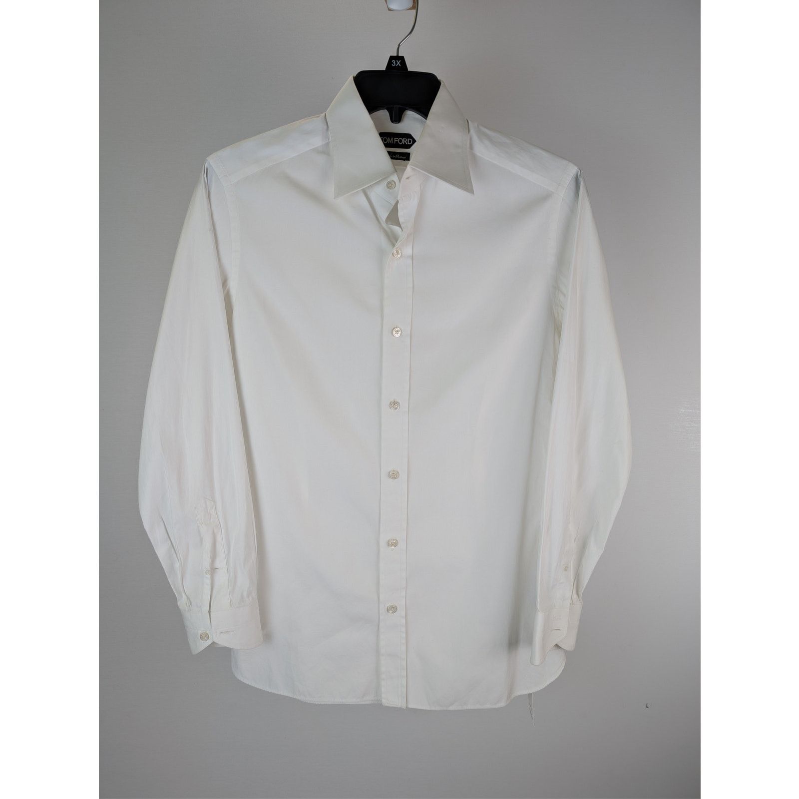 Tom Ford o1rshd1 CC20 classic cotton poplin dress Button up Shirt Size US S / EU 44-46 / 1 - 2 Thumbnail