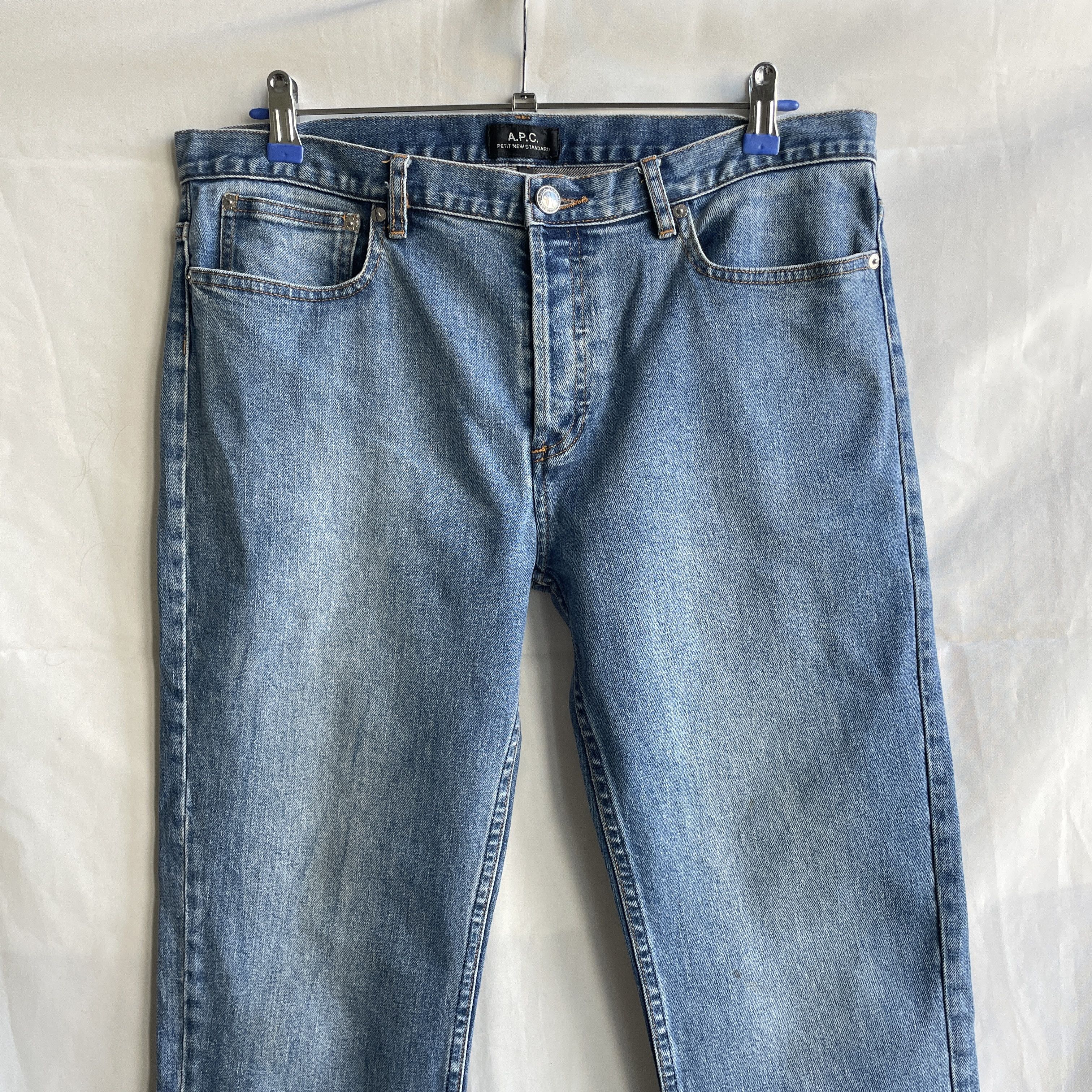 A.P.C. A.P.C. Petite New Standart Womens Cropped Denim Size 34 Size 34" / US 12 / IT 48 - 3 Thumbnail