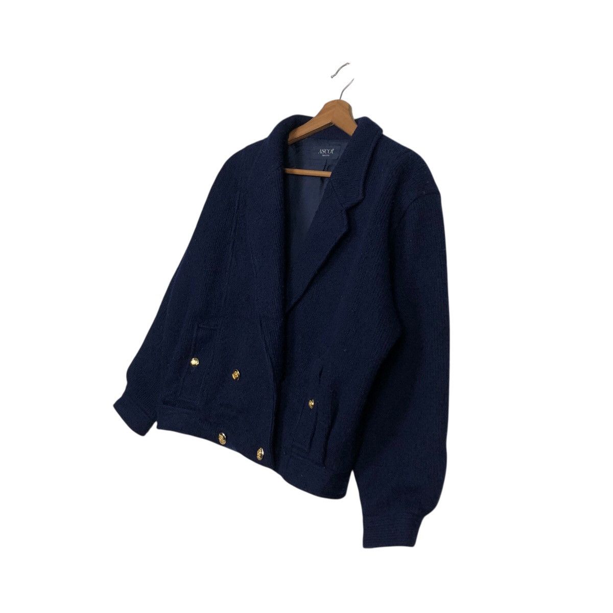 Japanese Brand 📌Vintage Bomber Jacket Double Collar Ascot Issey Miyake Size US M / EU 48-50 / 2 - 3 Thumbnail